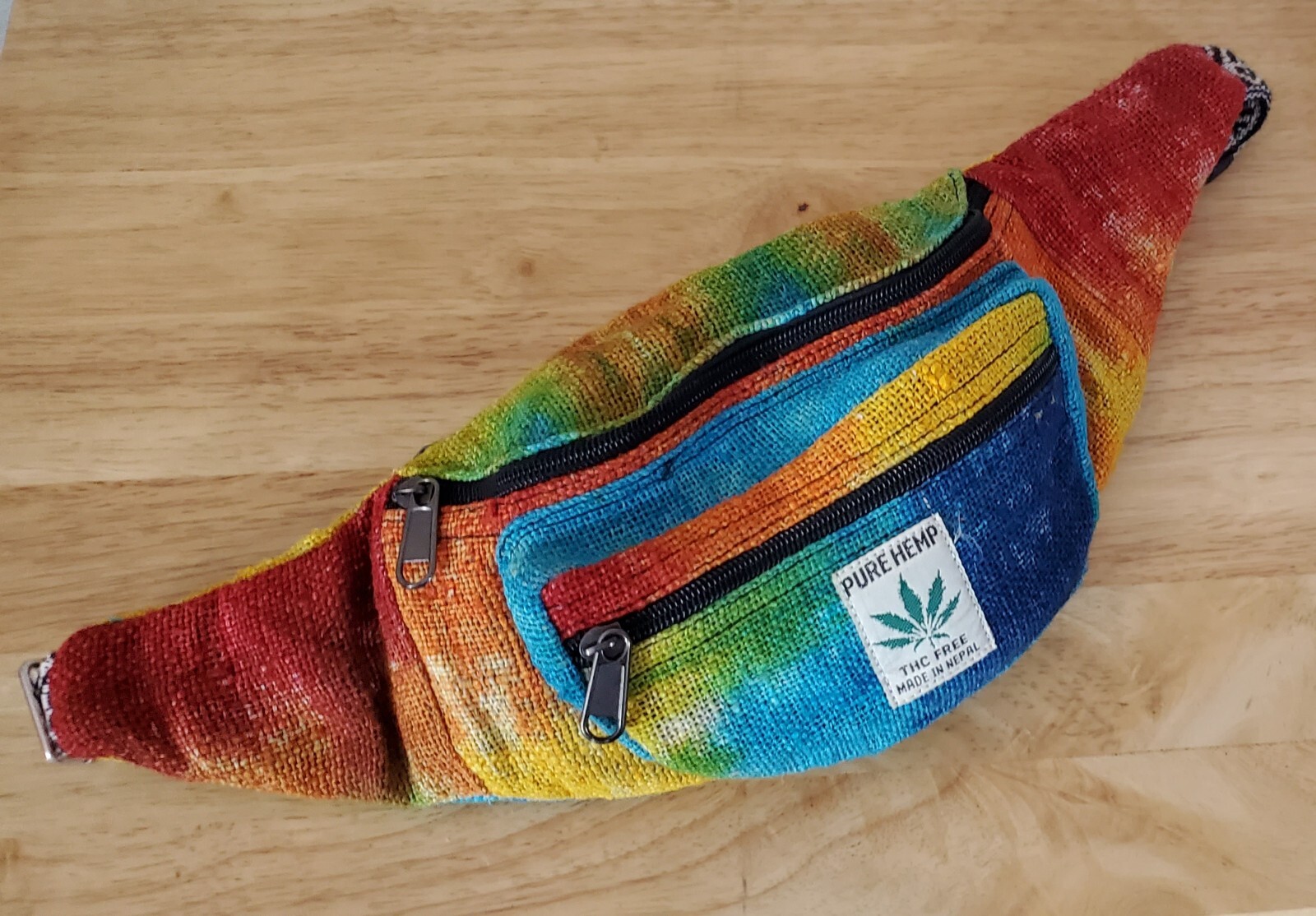 Tie Dye Hemp Fannypack