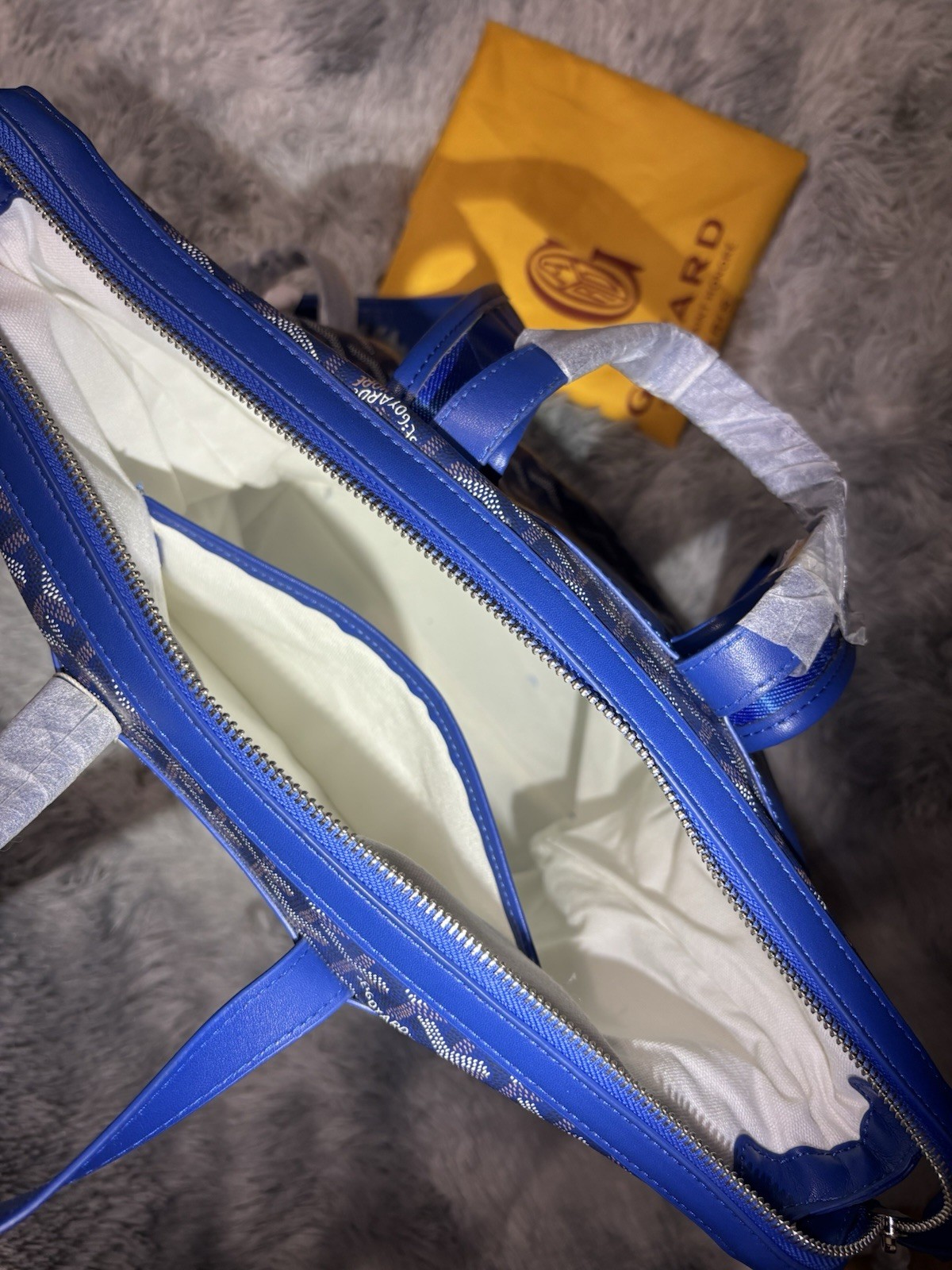 Blue Luxury Bookbag