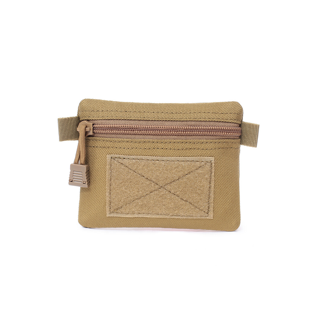 Mens Outdoor EDC Molle Pouch Card Pack Wallet Portable Camping Hiking Waist Bag