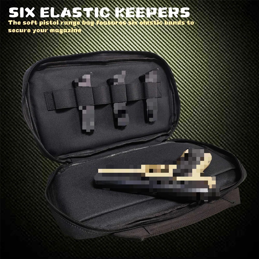 Pistol Bag Concealed Carry Case Handgun Magazine Pouch Hunting Accessories Bag