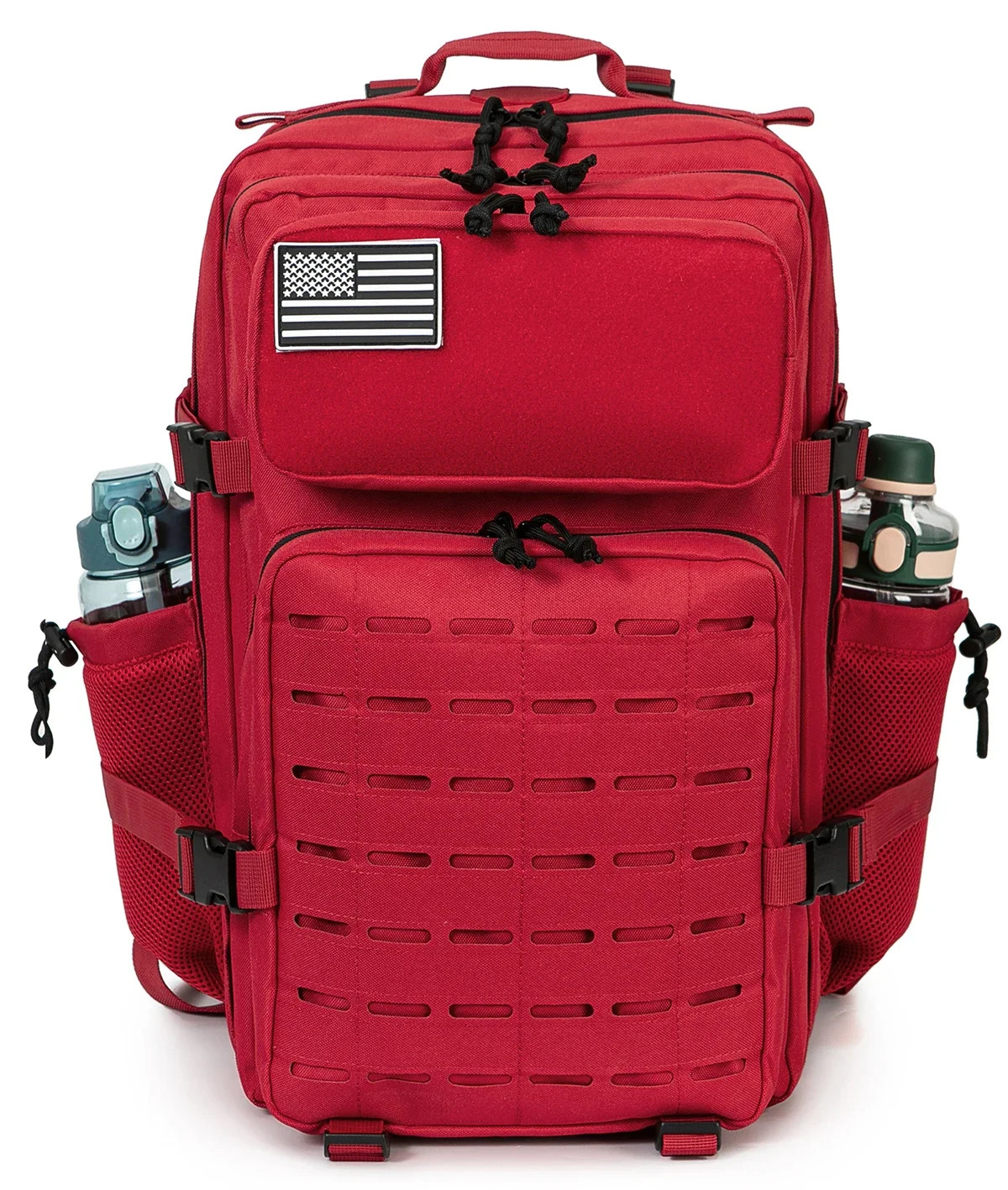 45L Tactical Backpack Outdoor Hiking Camping Survival Rucksack Travel School Bag