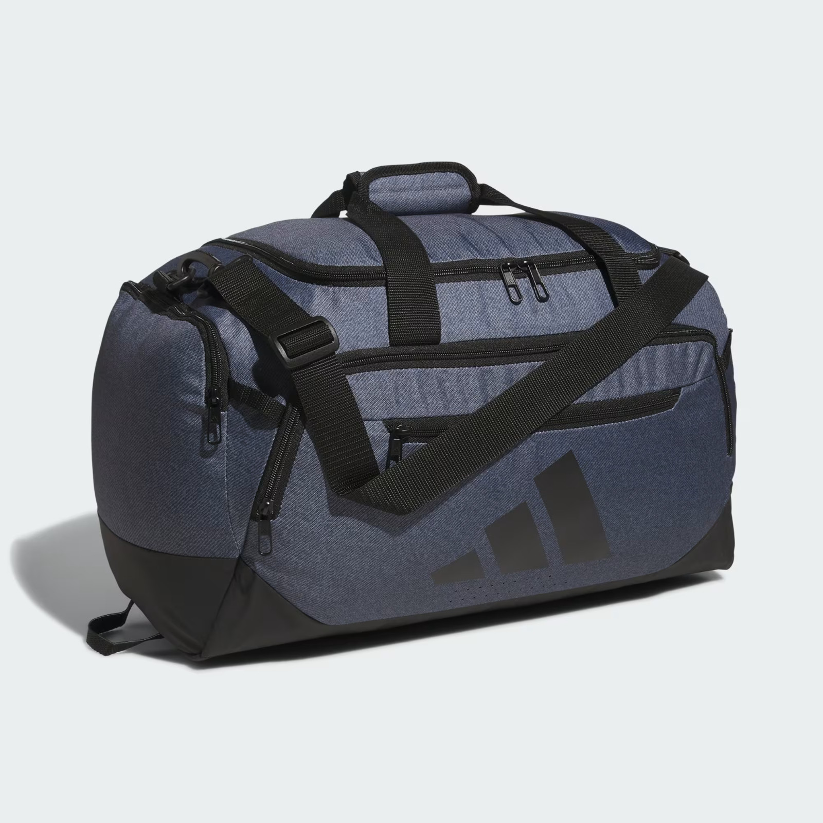 Adidas Defender 5 Duffel Bag Unisex OS Bold Onix Shoulder Strap Workout JAX1346