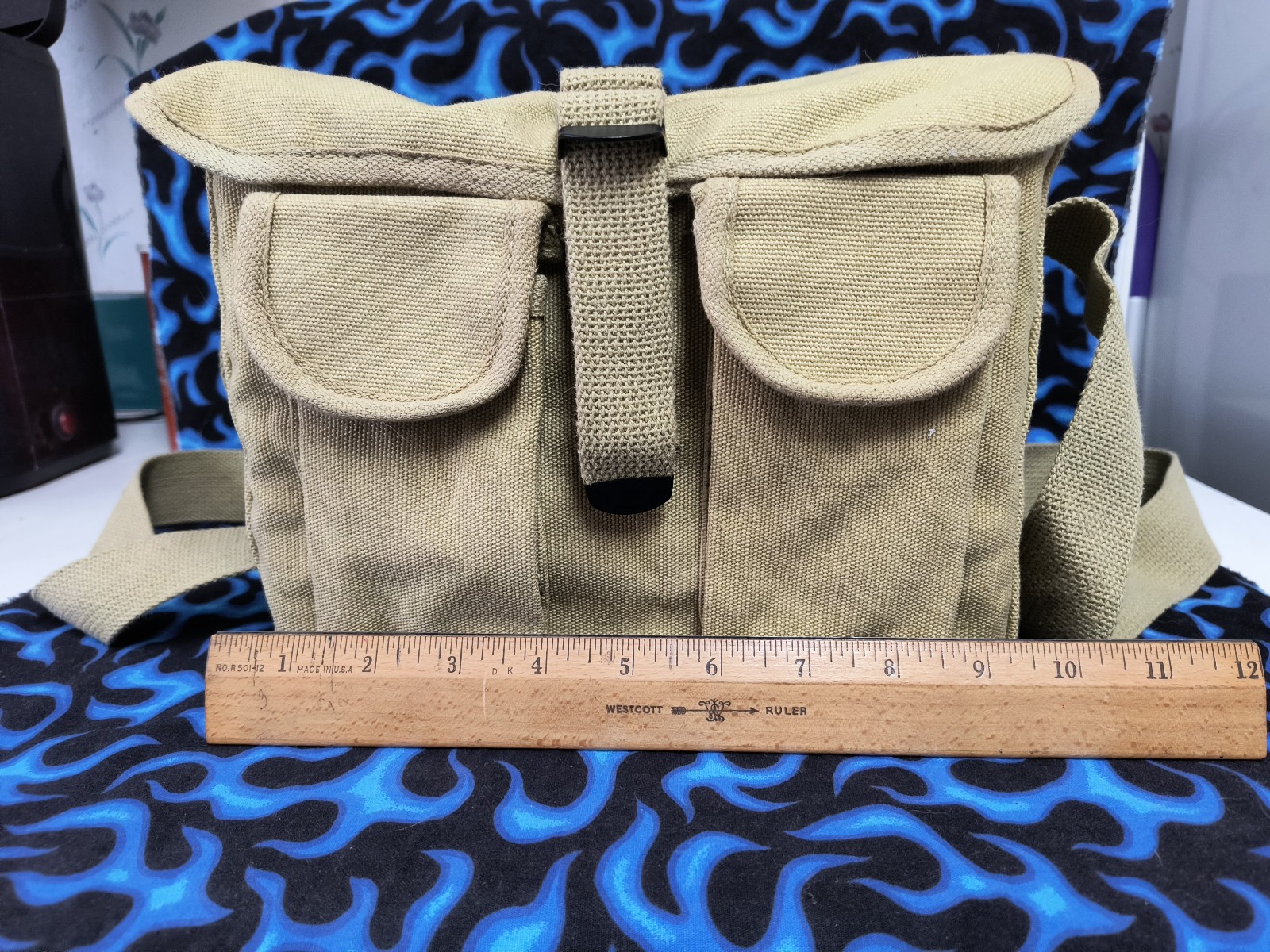 FOUR PACK Green Fox Cargo Canvas Bags FREE SHIPPING