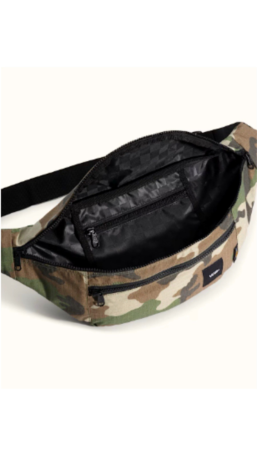 NWT VANS WARD CROSS BODY WAIST PACK Adjustable TRAVEL DAILY GYM Bag CAMO Cordura