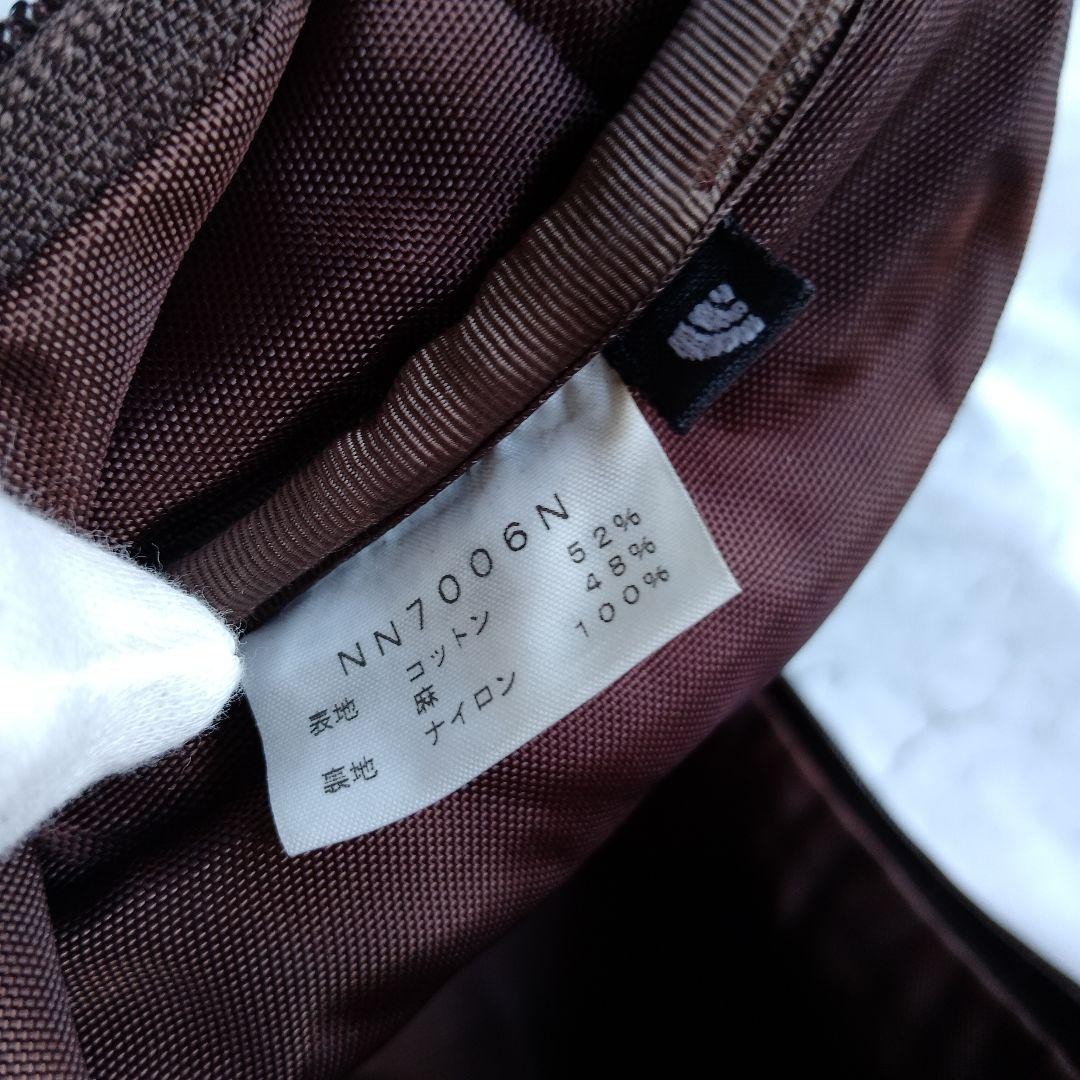 THE NORTH FACE PURPLE LABEL Waist Bag Ortega Pattern Cotton Linen Shoulder Used