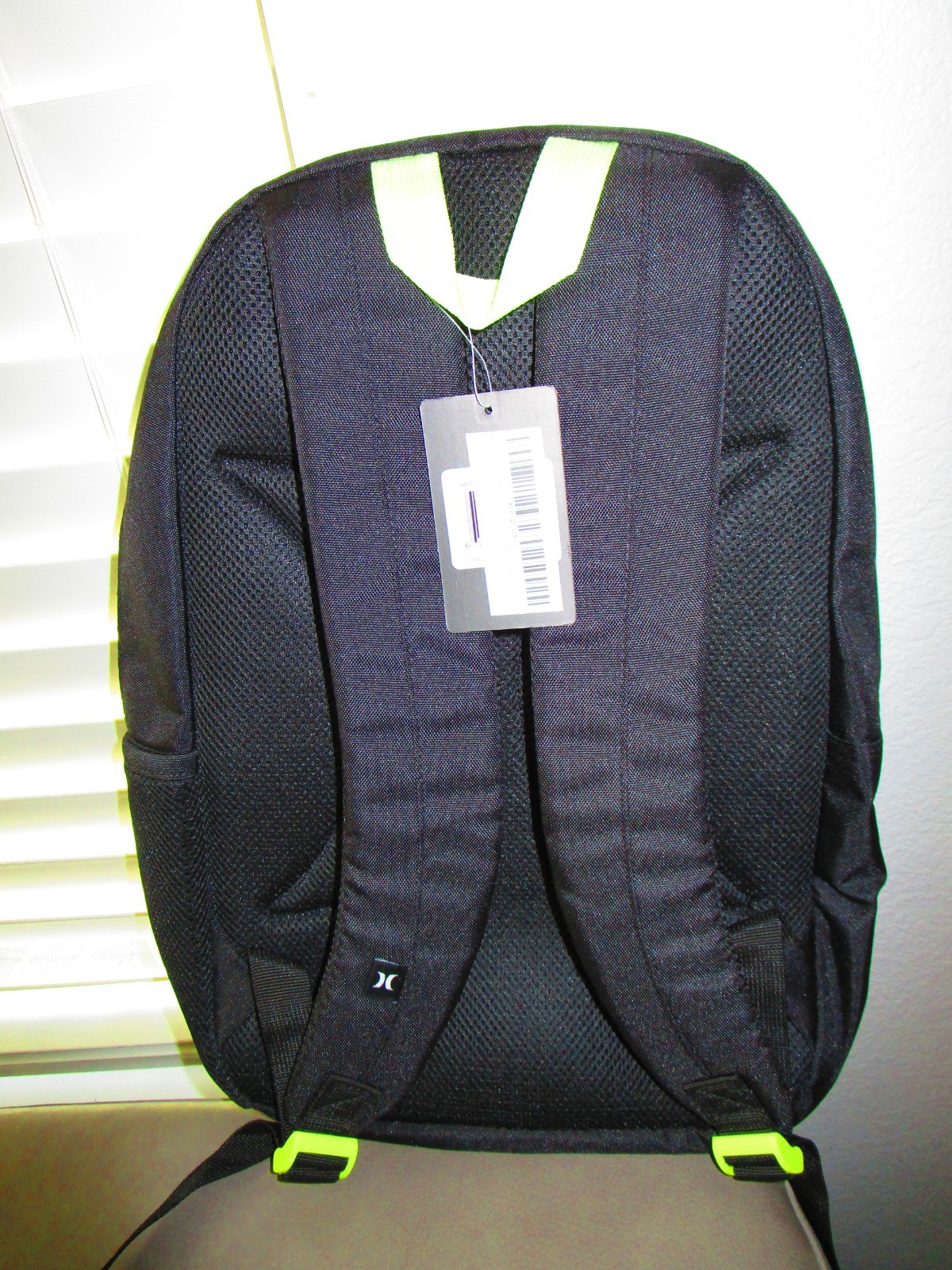 New HURLEY Black Backpack