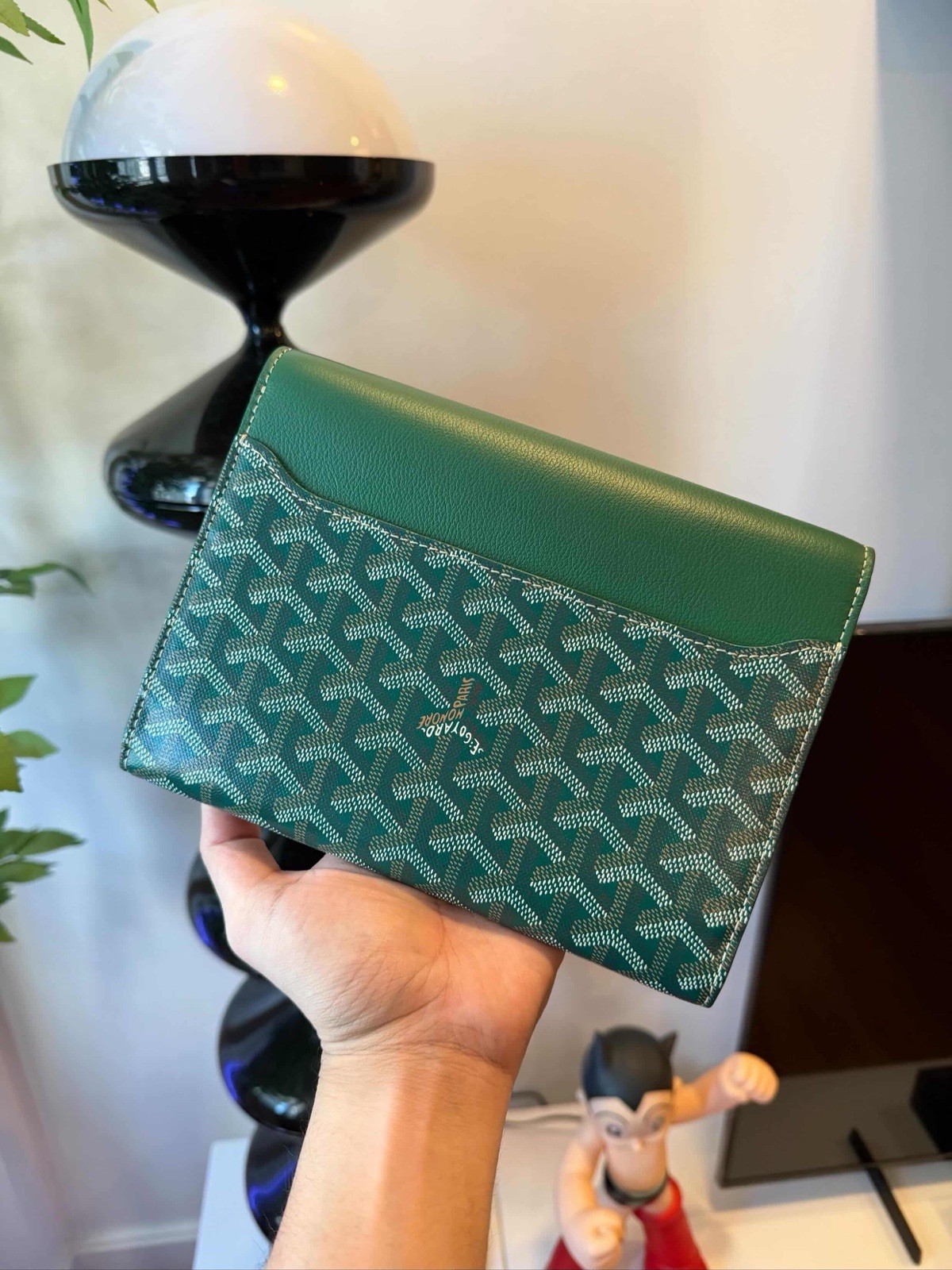 GOYARD CHYPRE POUCH GREEN
