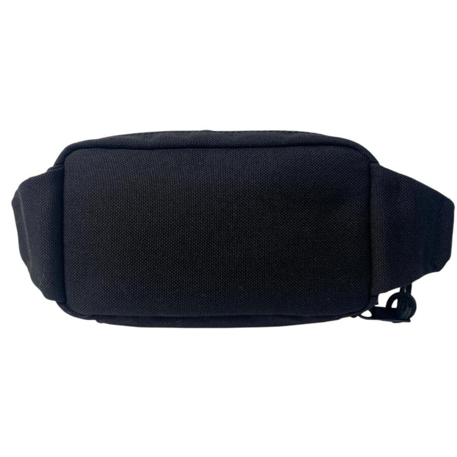 Maison Margiela Black Canvas Crossbody Bag Mens Adjustable Strap W 16cm A
