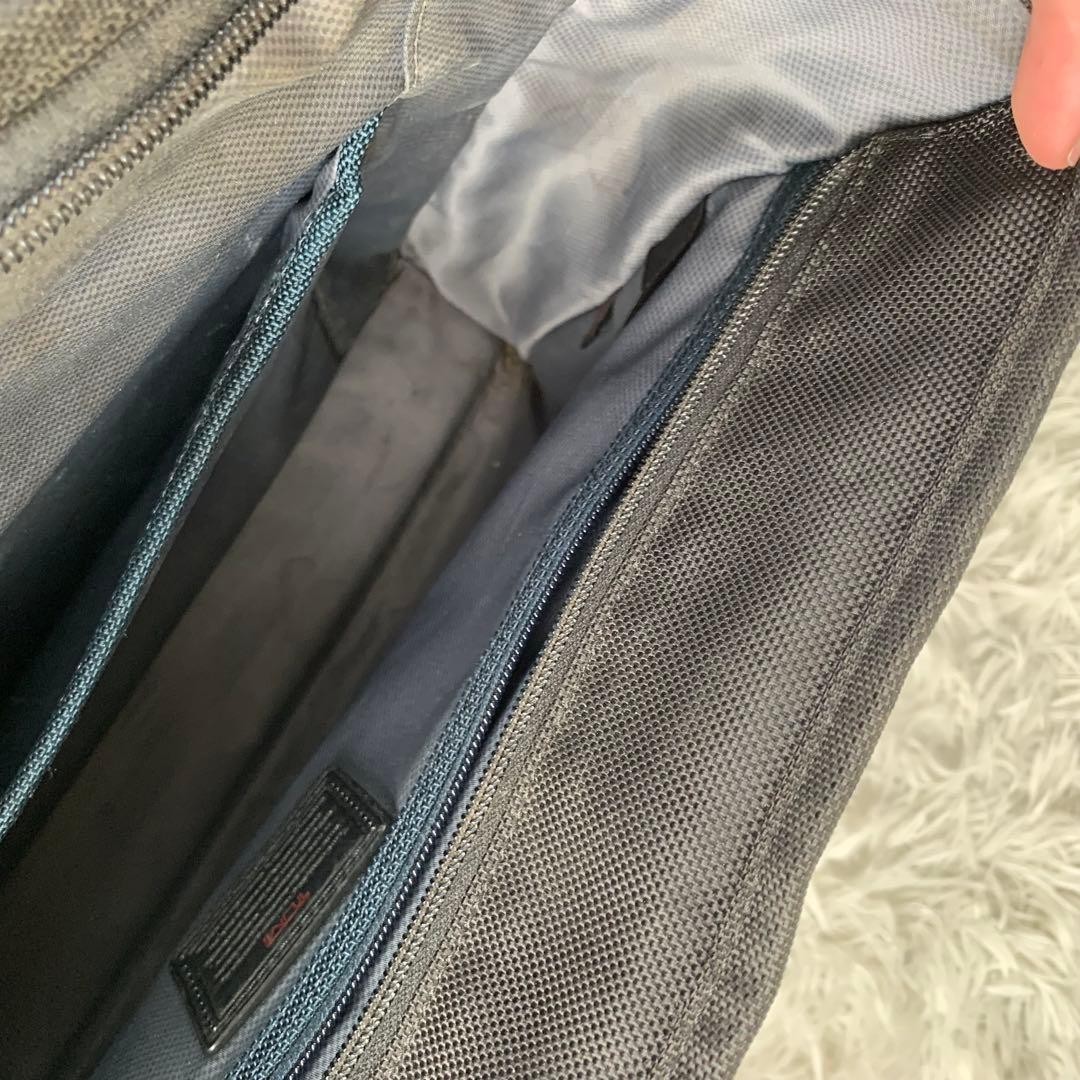 TUMI Business Bag Black Ballistic Nylon