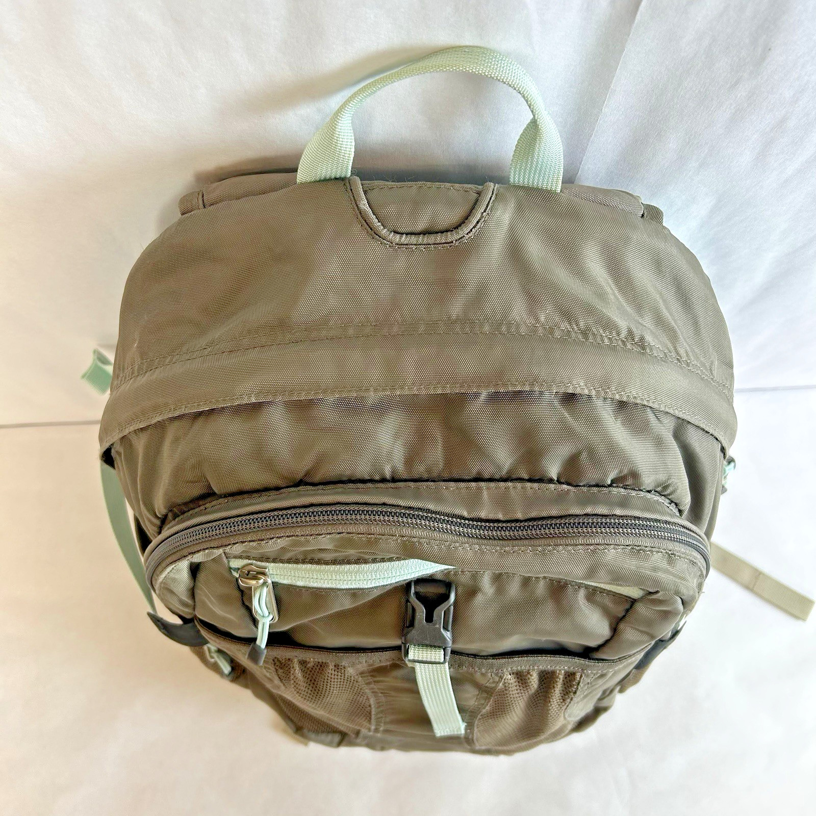 The North Face Backpack Unisex Brown Olive Recon Everyday School College Bookbag