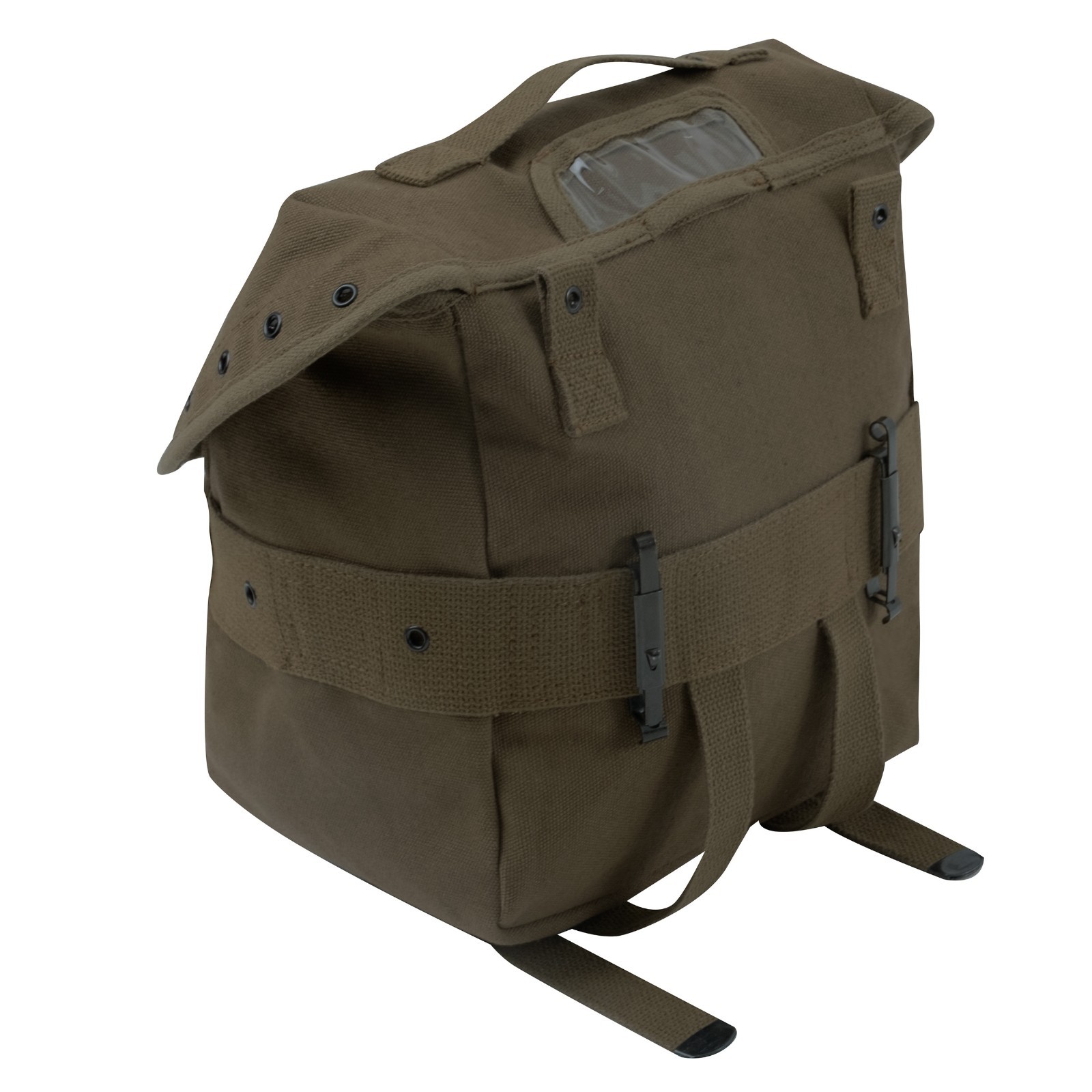 Olive Drab Canvas Butt Pack Military GI Style Tactical Mini Bag 9″ x 8.5″ x 6″