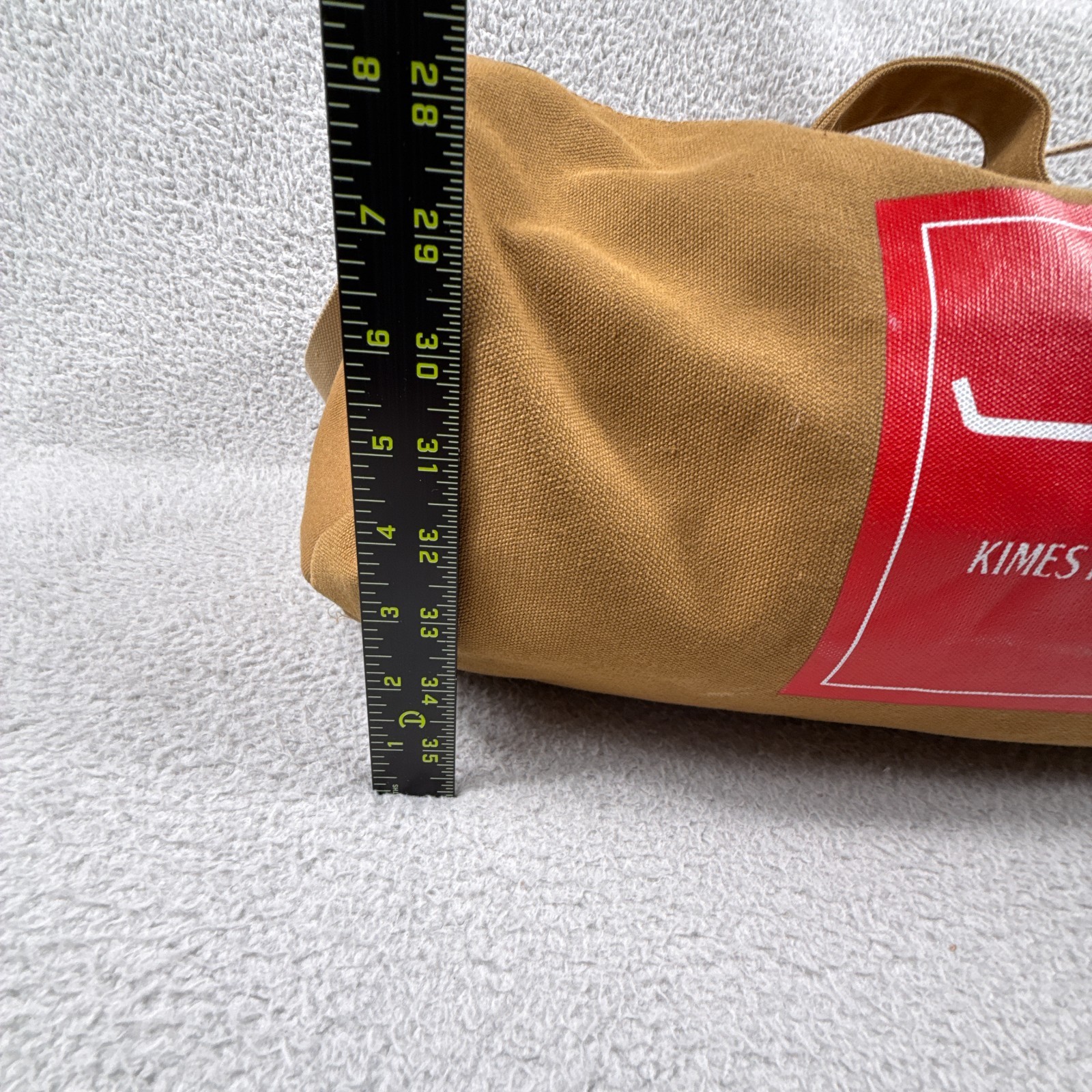 Kimes Ranch Bag Canvas Khaki Large Duffle Travel Western Cowboy Gear Gym Carry