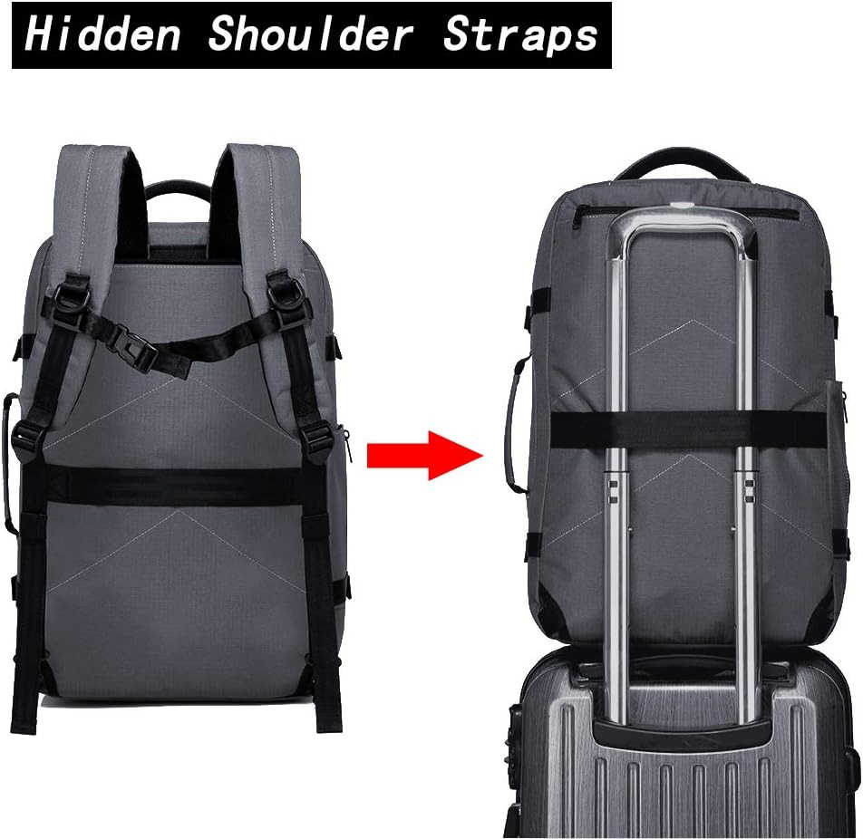 Men’s Business Laptop Backpack – Convertible Travel Briefcase Backpack