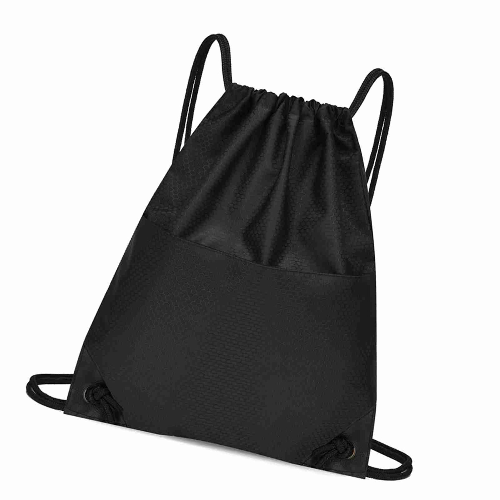 Drawstring Bag Waterproof Oxford Cloth Draw String Back Sack With Q1S5