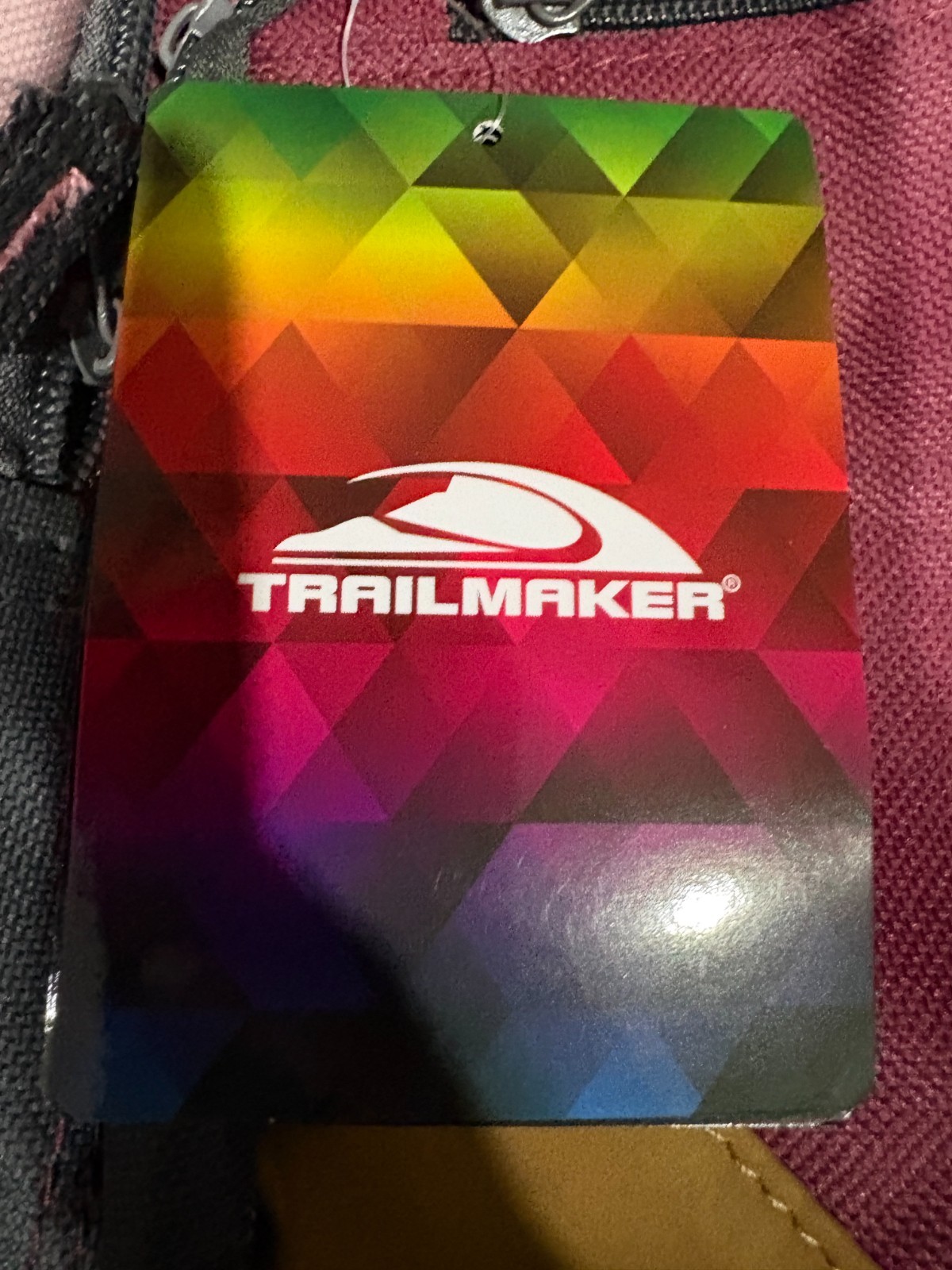 Trailmaker Heritage Multi-Pocket Backpacks With Laptop Storage Rose Padded Strap