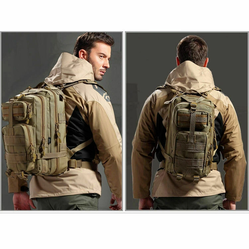 Military Camping Backpack Tactical Molle Travel Bags Outdoor Camping Hiking Men