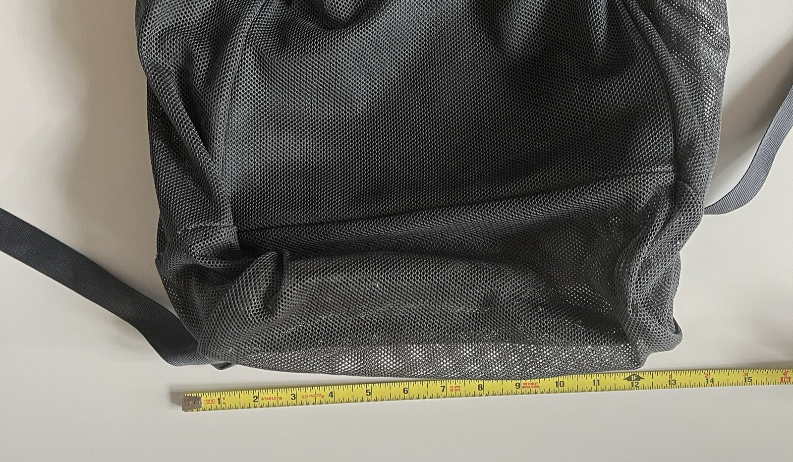 Nike Brasilia Mesh Backpack Gray Swoosh Basic Streetwear Athleisure Training