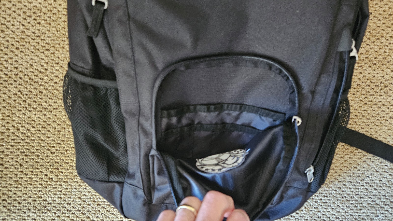 New Oakley Crestible Enduro 22L Backpack, Blackout 921055ODM with Knight Logo