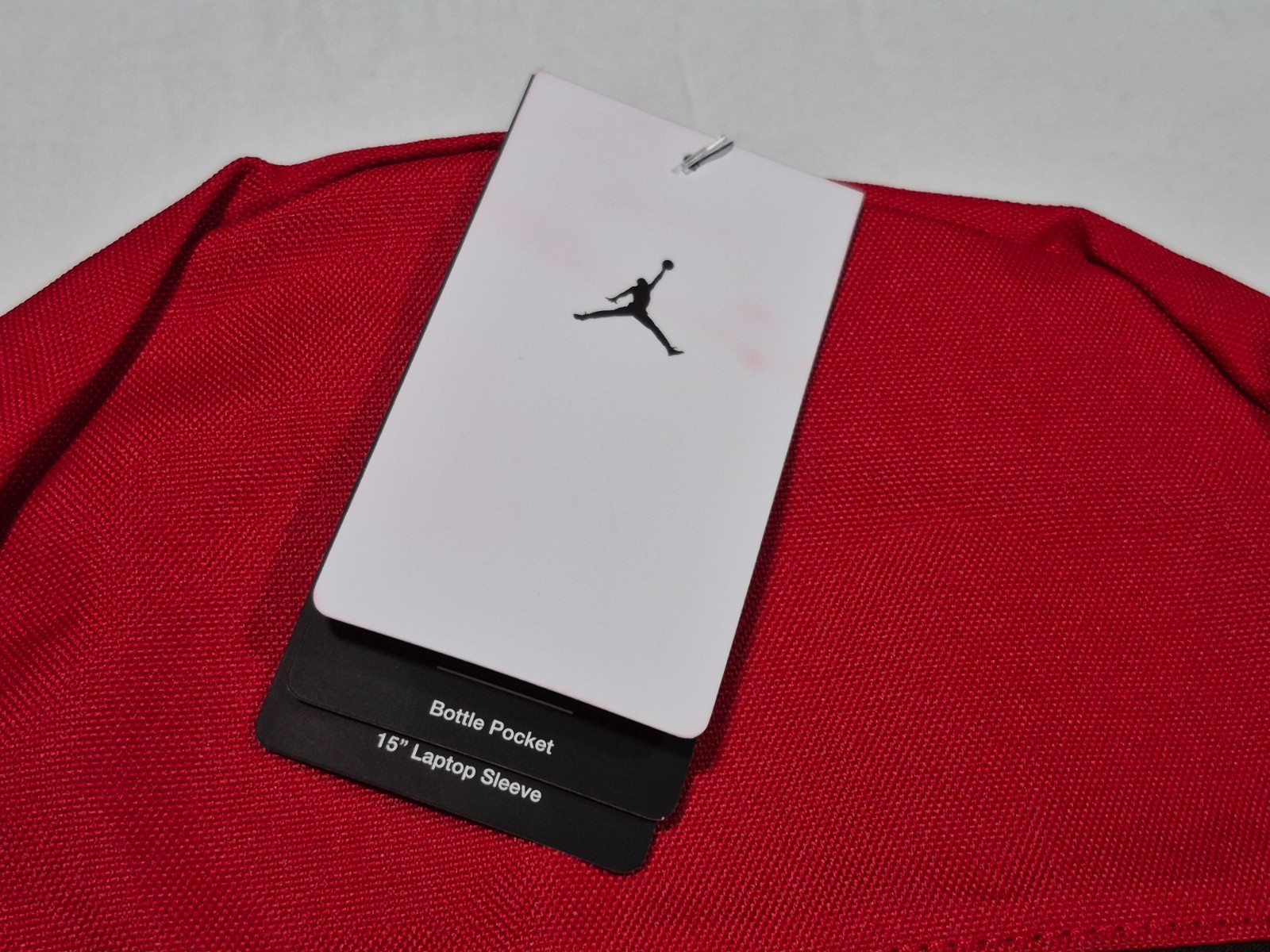 Air Jordan Jumpman Back pack Full Size With Pencil Case 15″ Laptop Sleeve Red