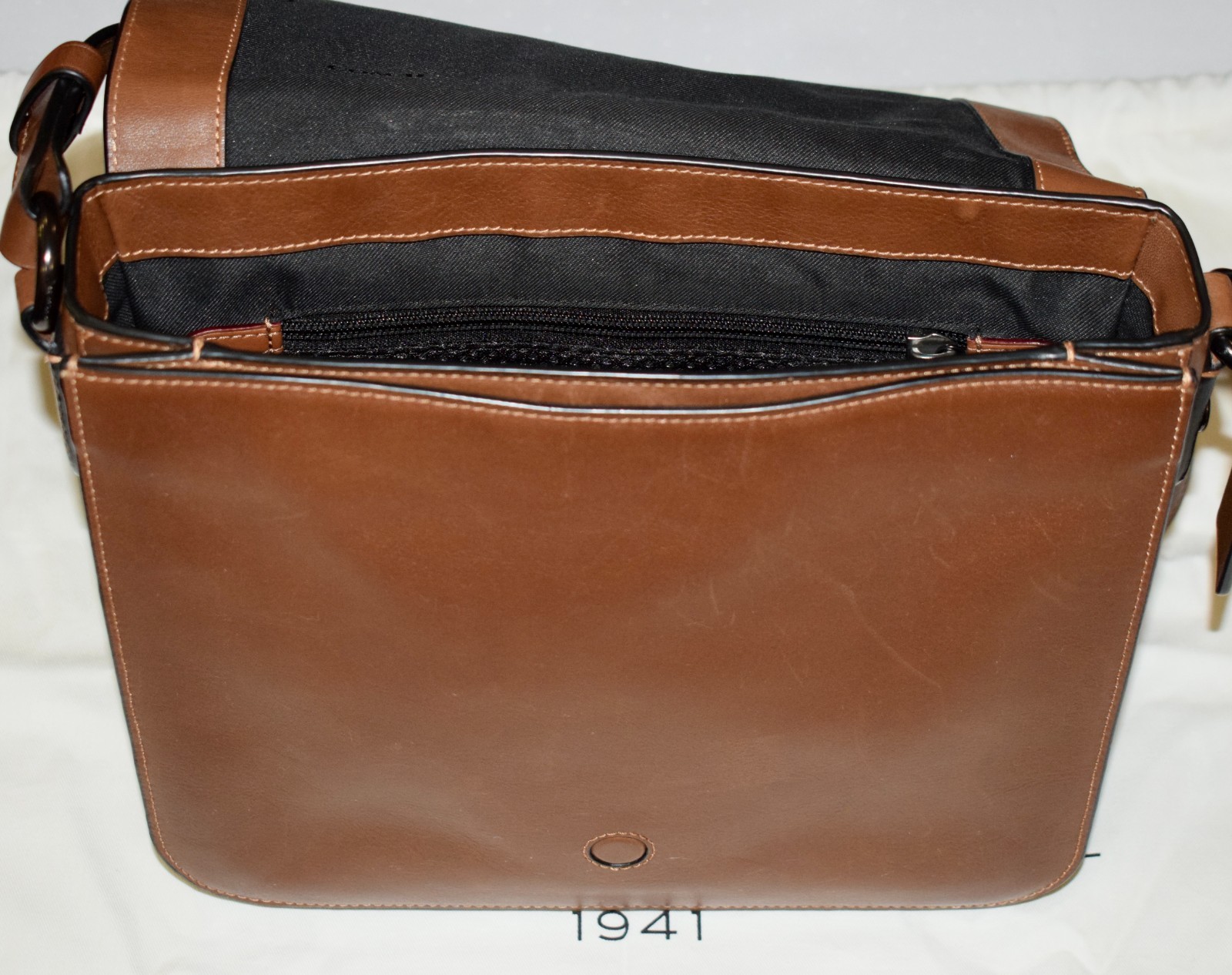 Coach Gotham Messenger 27 Brown Sport Calf Leather Shoulder Bag C2679 ~ #2