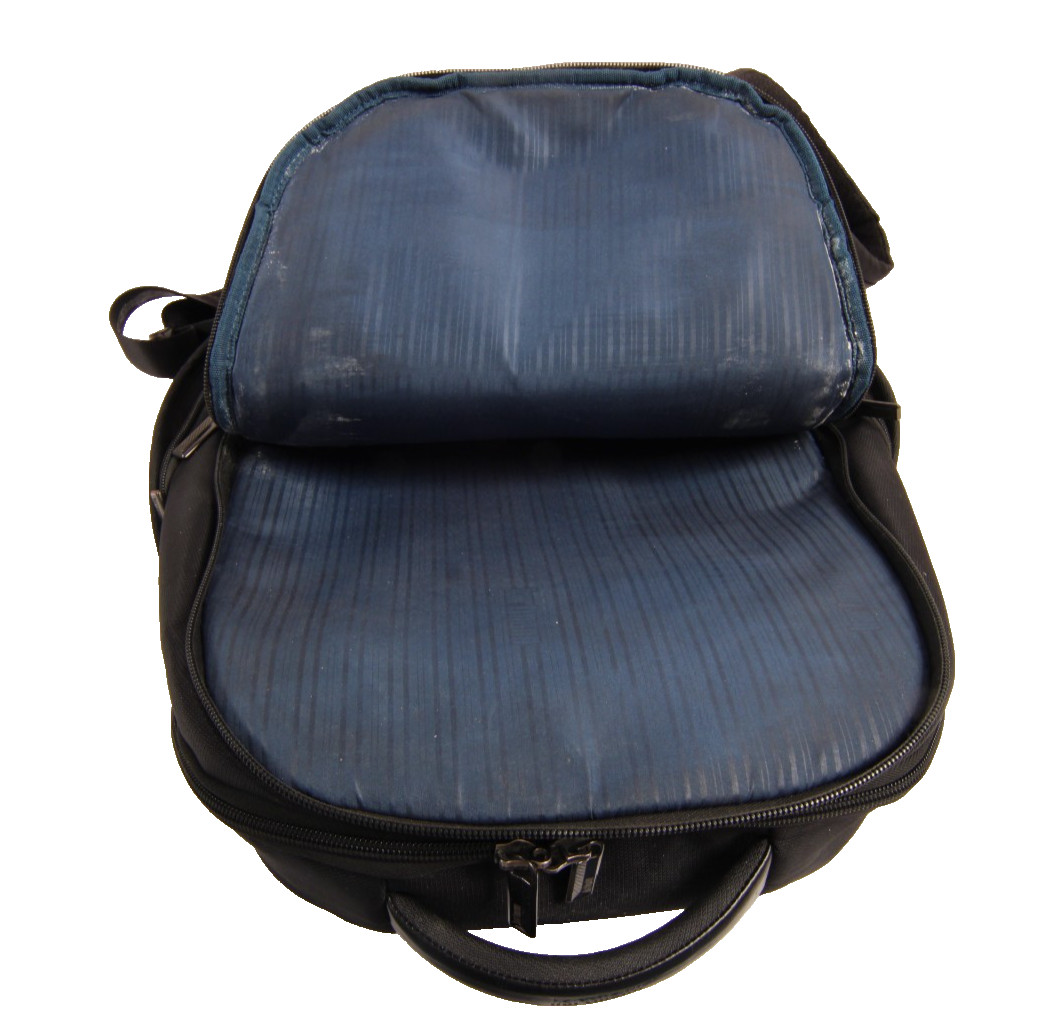 Hartmann Metropolitan 2 Executive Backpack in Deep Black #111258-1276 Used As Is