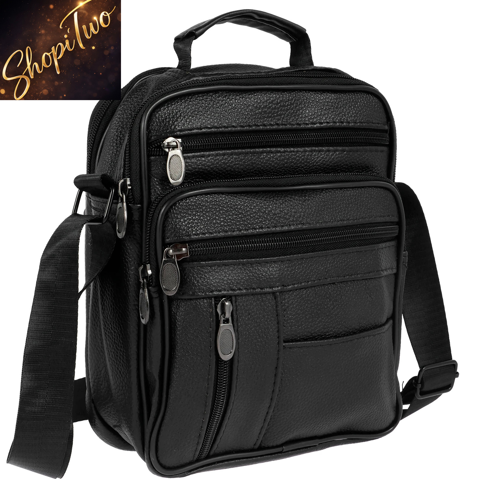Men’s Cross Body Bag, Small Crossbody Bag Backpack With Adjustable Shoe
