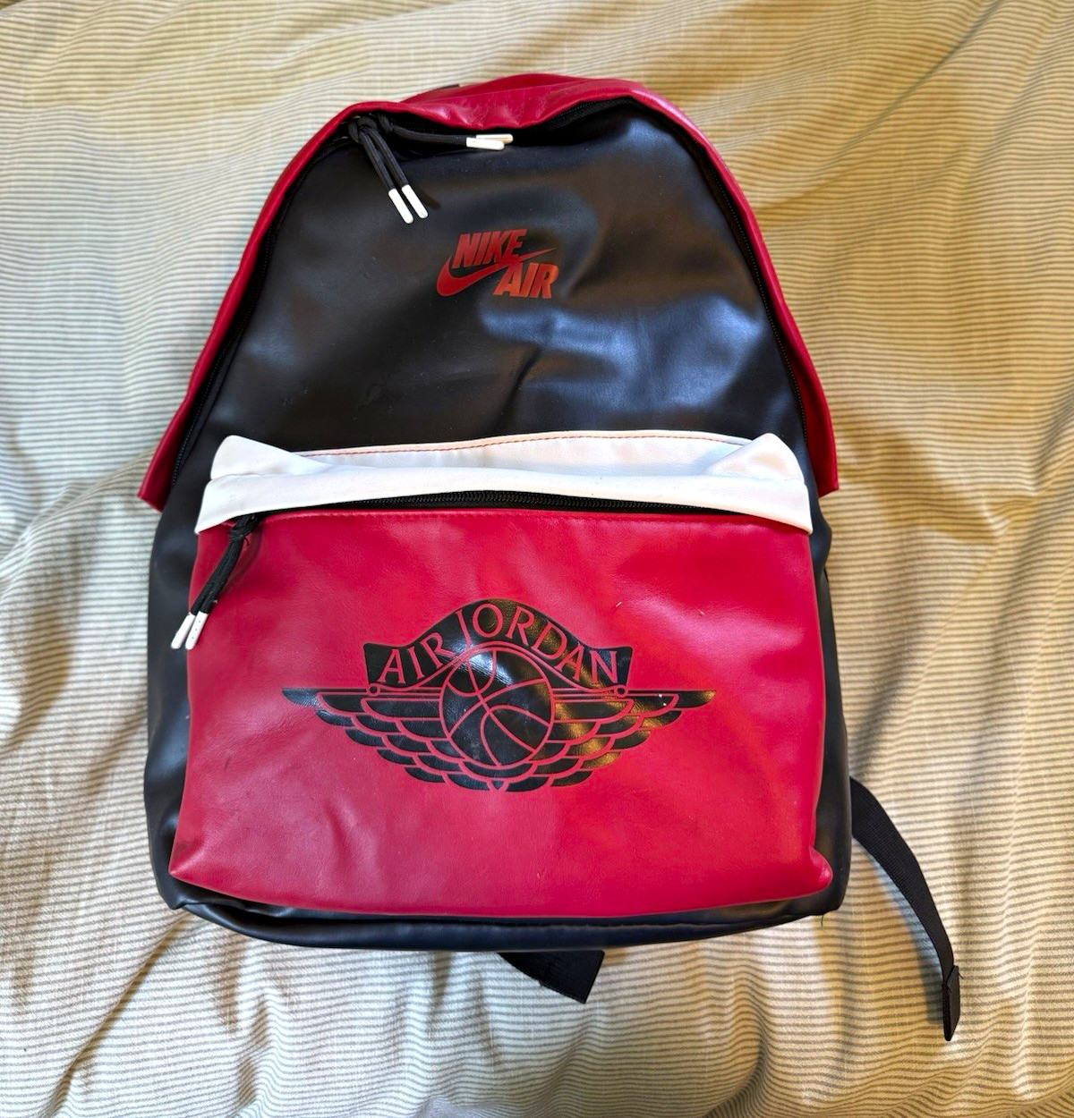 Nike Air Jordan Jumpman Backpack Black Red White