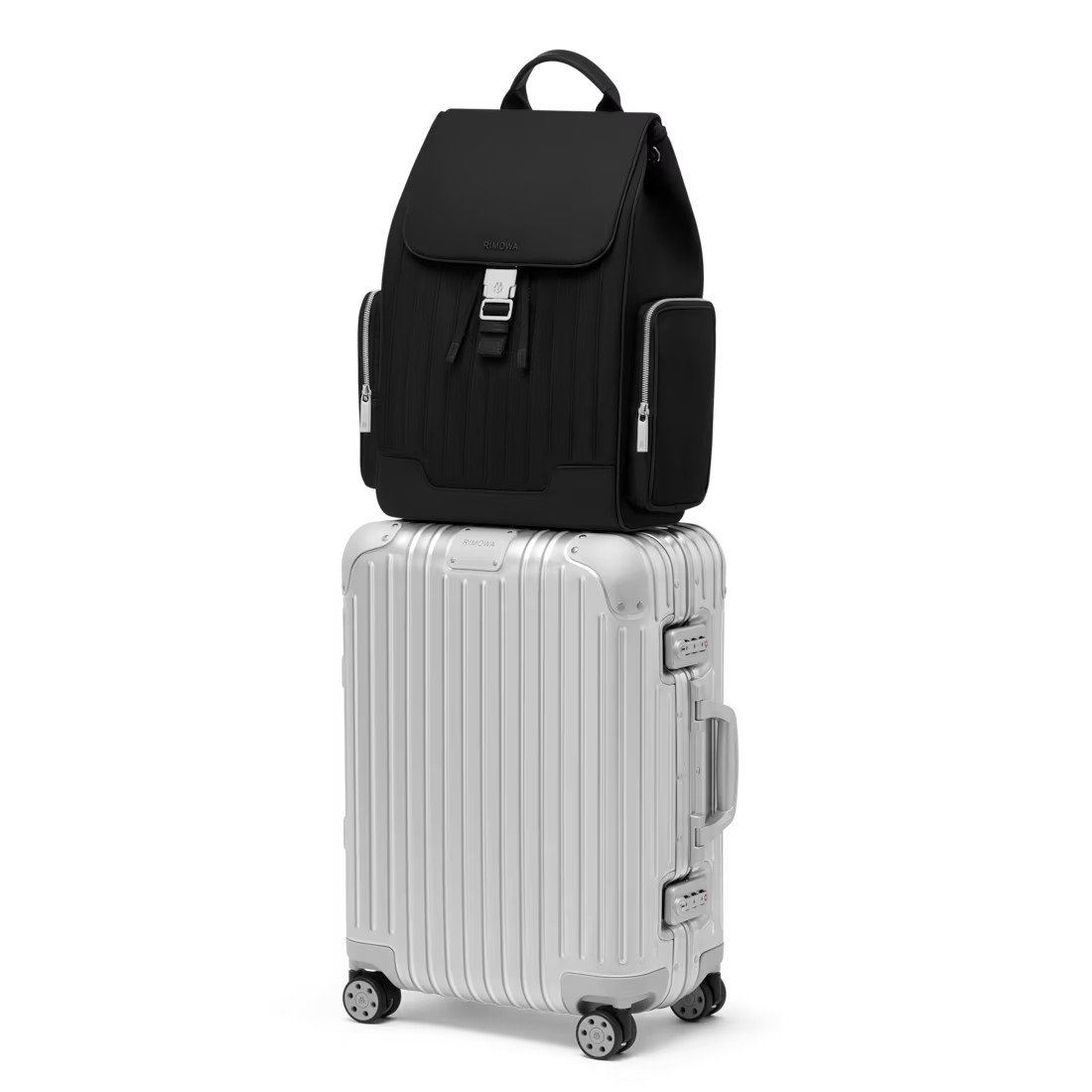 RIMOWA NEVER STILL Nylon Backpack (2026), Large – Black (No Tags)