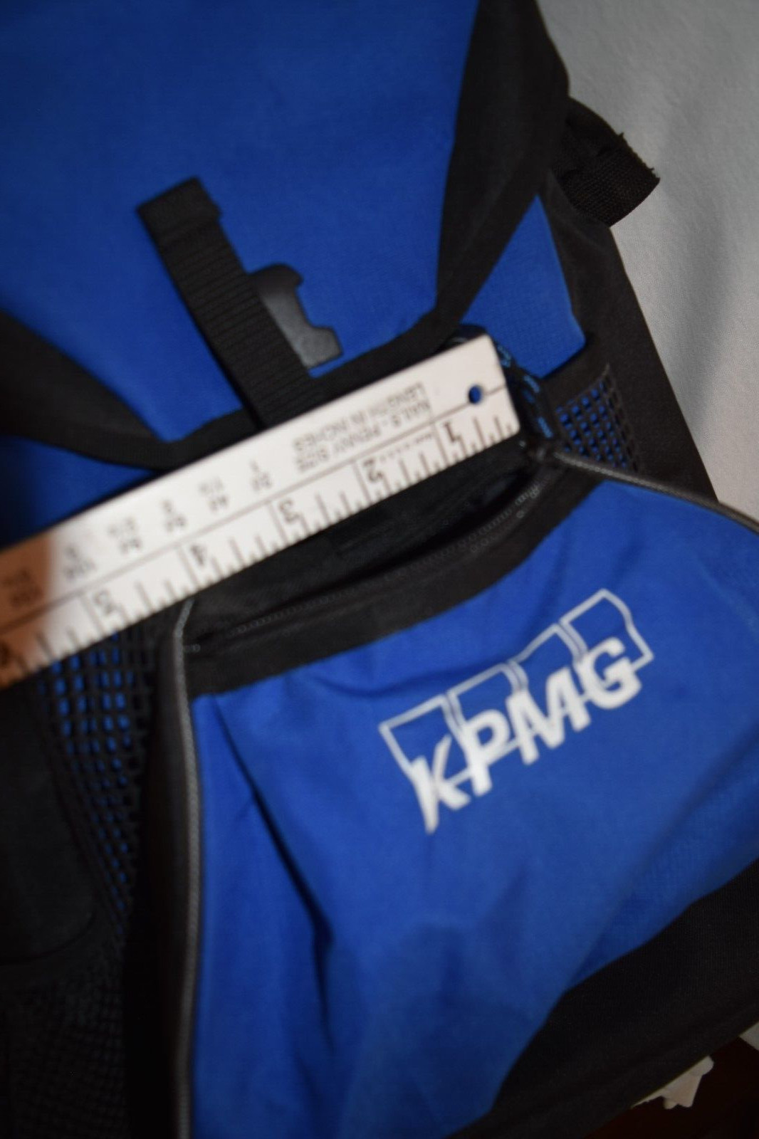 Leeds KPMG Blue Insulated Backpack ASI: 66887 Excellent Condition