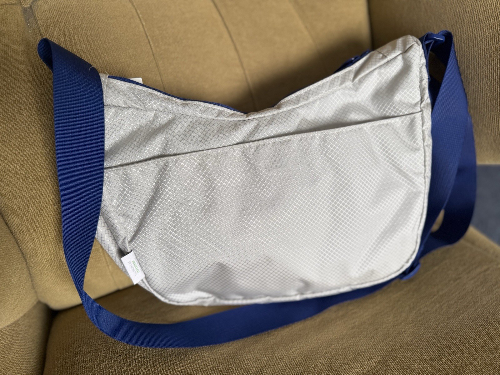 Supreme Silver And Blue SS 22 Messenger Bag Brand New Crossbody Shoulder