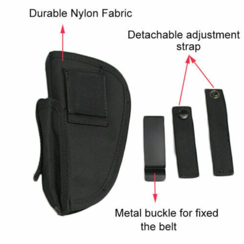 Tactical Left Right Hand Universal Holster Gun Pistol Holster Military Waist Bag