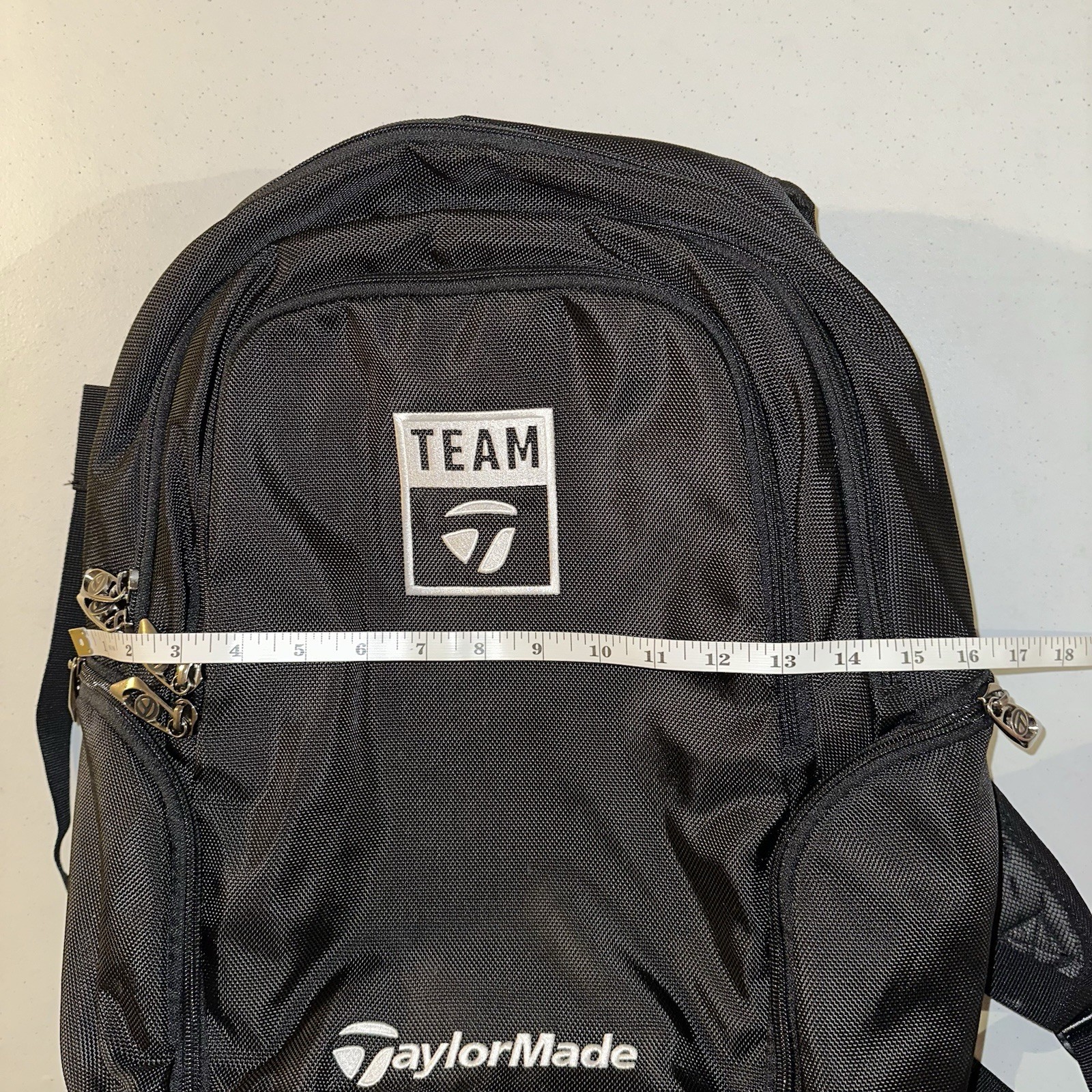 Team TaylorMade Backpack Black PGA Staff Tour Pro Issue Crusader
