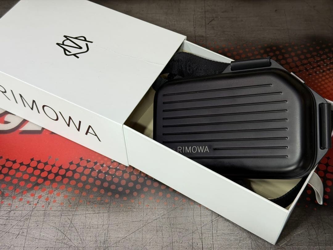RIMOWA Personal Sling Clutch Shoulder Matte Black Black (W/O Box) from Japan