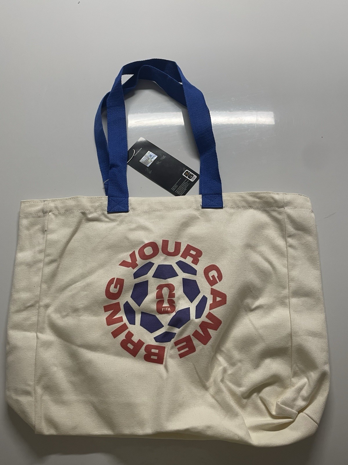 FIFA Tote Bag Green WORLDCUP 2026 USA Canada Mexico Canvas Tote With Pocket