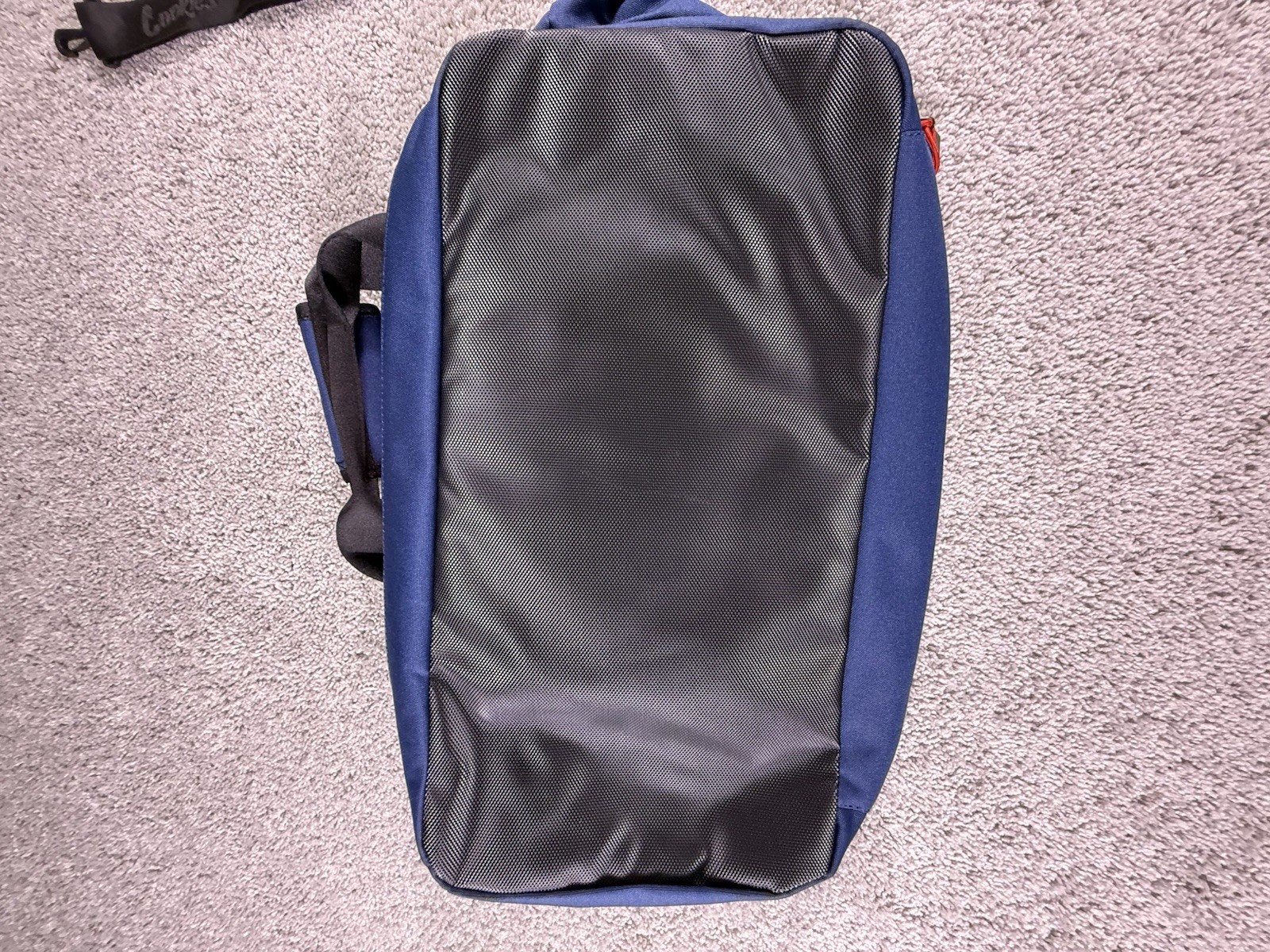 NWT Cookies Smell Proof Large Duffel Bag Navy Blue White Lettering