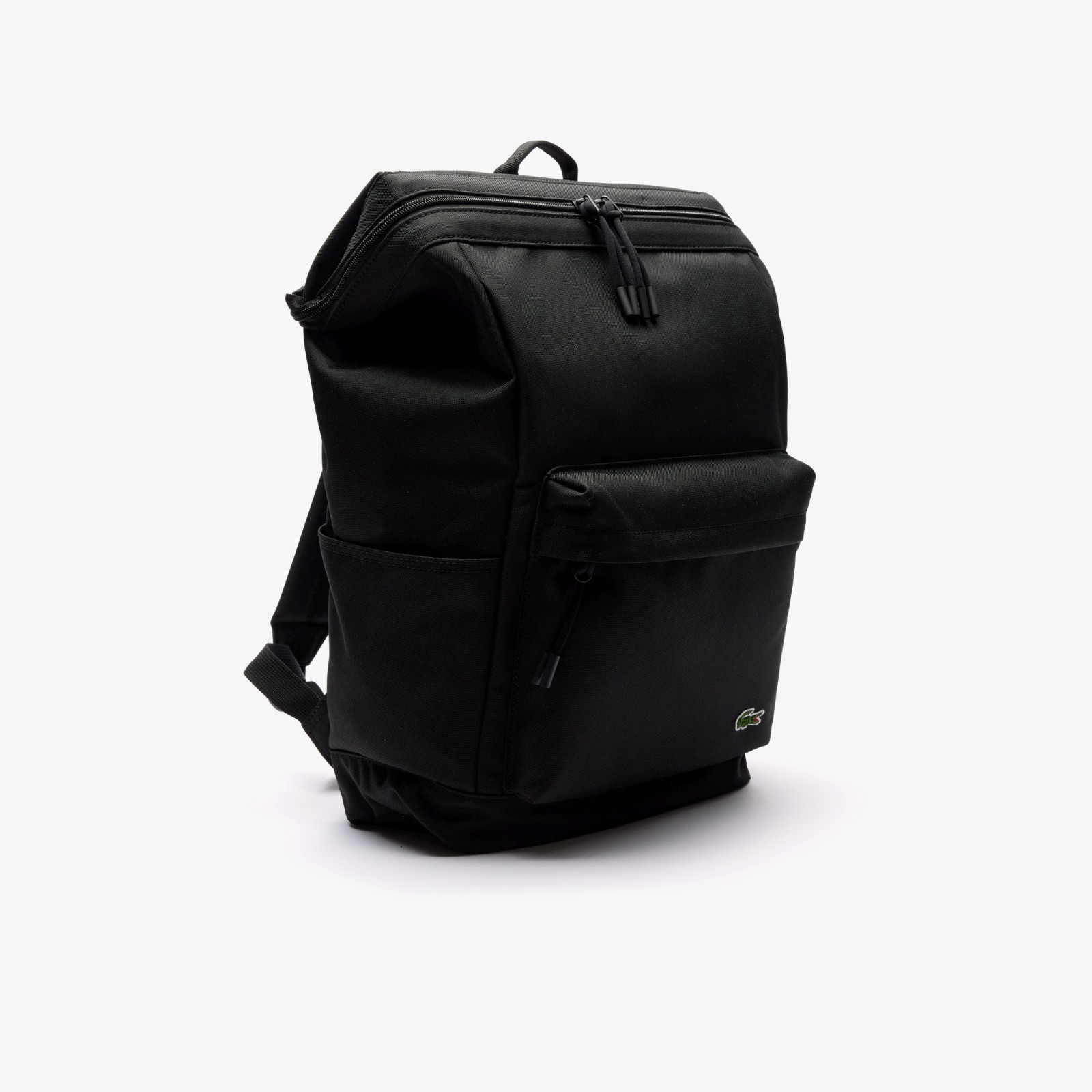 Lacoste Rucksack for Men and Women, Neo Crocodile Rectangular Backpack, 21L