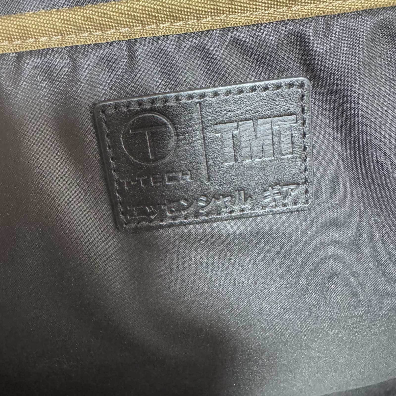 T-TECH by TUMI × TMT 3-way briefcase Business Back Nylon Leather Black Laptop