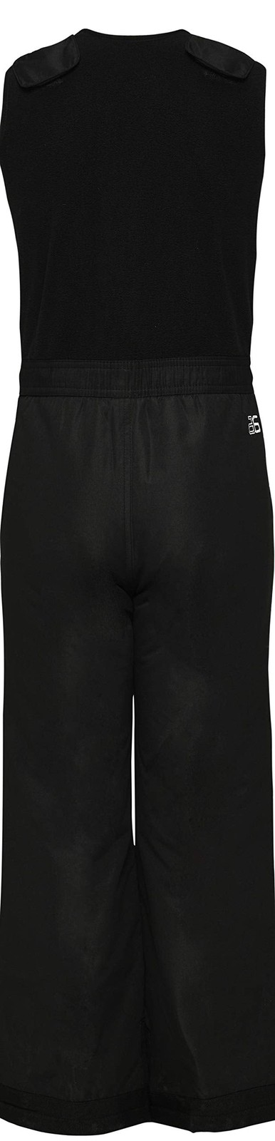 Arctix Kids Limitless Fleece Bib Overalls Jet Black Medium Husky U4