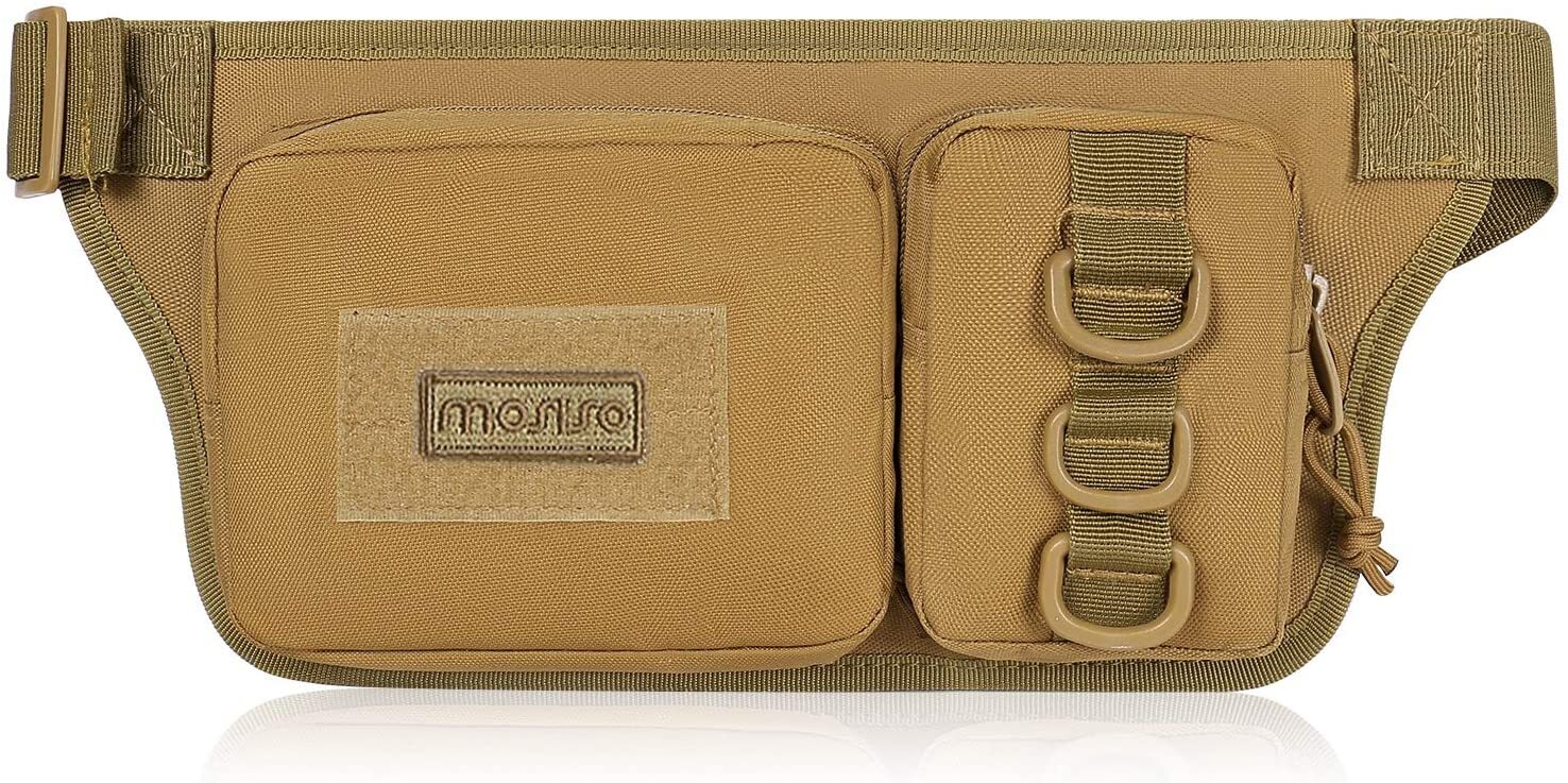Tactical Waist Bag Nylon Oxford Utility Multipurpose EDC Utility Waist Pouch US