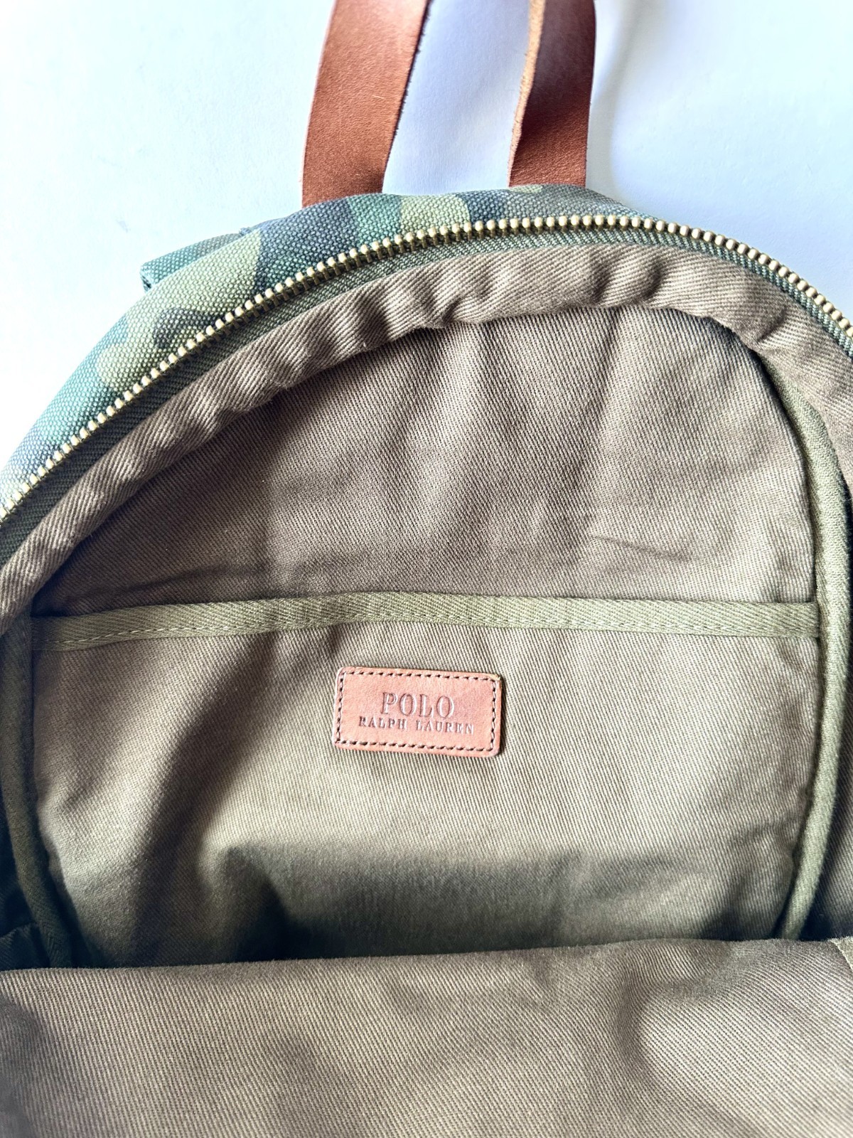 Polo Ralph Lauren Camo Tiger Patch Backpack