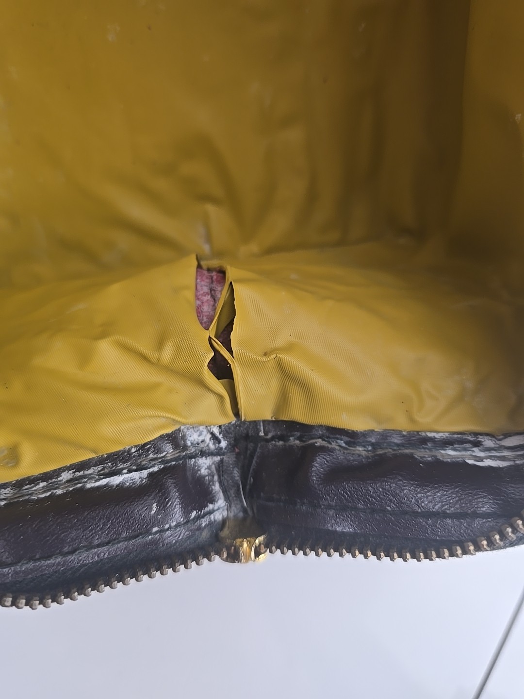 Brecher – Dopp Kit Highland Cowhide Leather – 10 in USA Rare Vintage