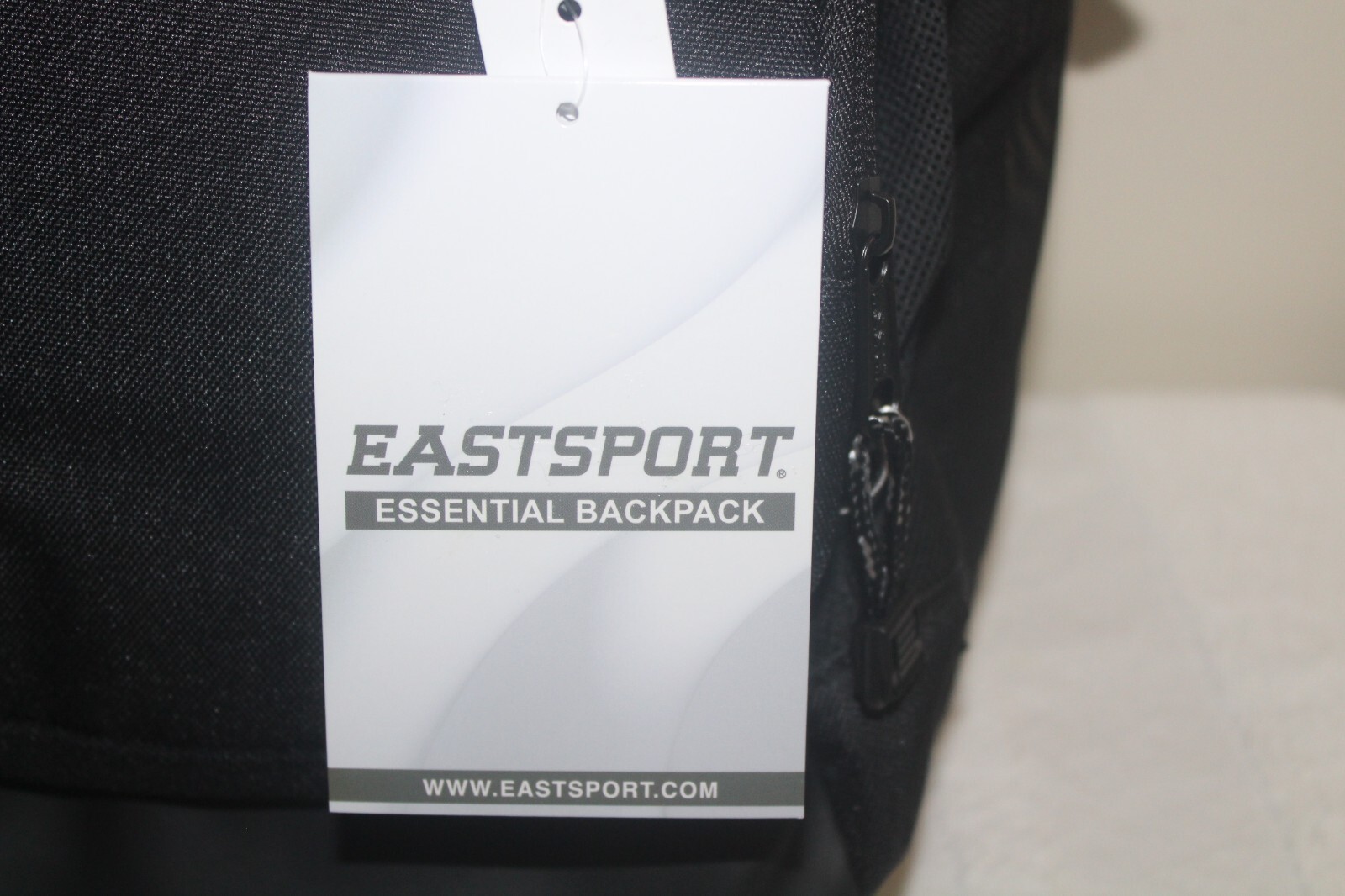 Eastsport Unisex Essential 19″ Backpack, Black Brand New!