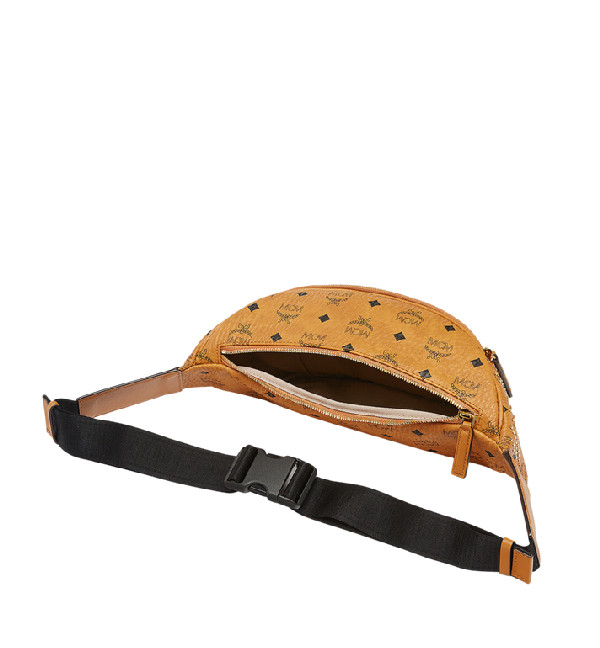 [MMZ8AVE56CO001] MCM Stark Studded Print Belt Bag