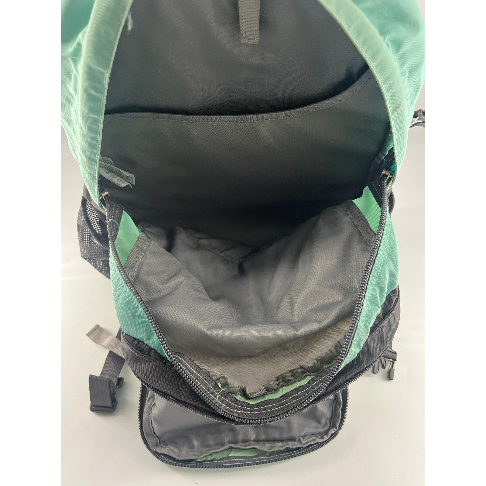 North Face Borealis Backpack Bag Adult Teal Blue Gray Zipper Laptop School
