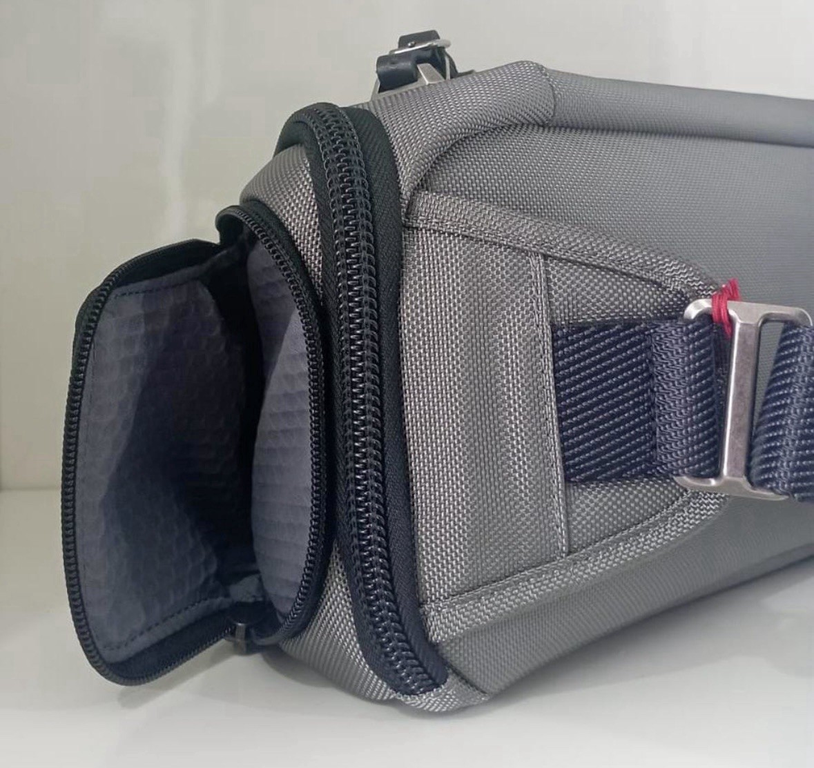 NWT TUMI Alpha Bravo Kelley Sling Alloy Gray