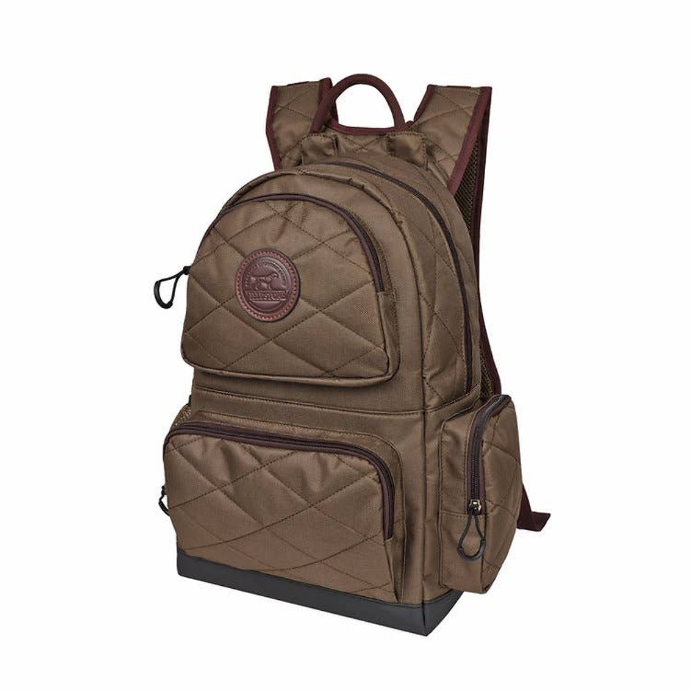 Fieldstone Quilted Brown Backpack