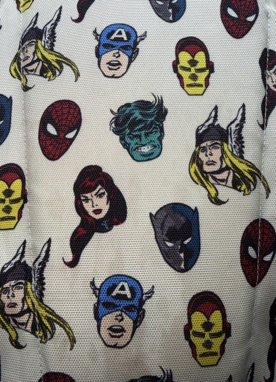Vans X Marvel Backpack Avengers Heads all Over Print Limited Edition & Discontin
