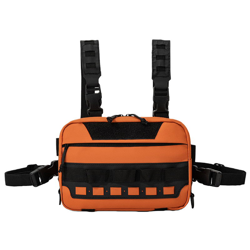 Multi-function Chest Pack Men Chest Bag Outdoor Cycling Hiking Running Vest Bag