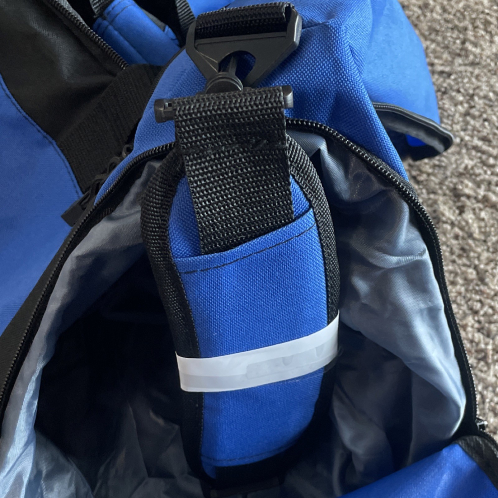 Cool Mission Valley PheasantsForever Blue Duffle Adjustable Strap Embrodered New