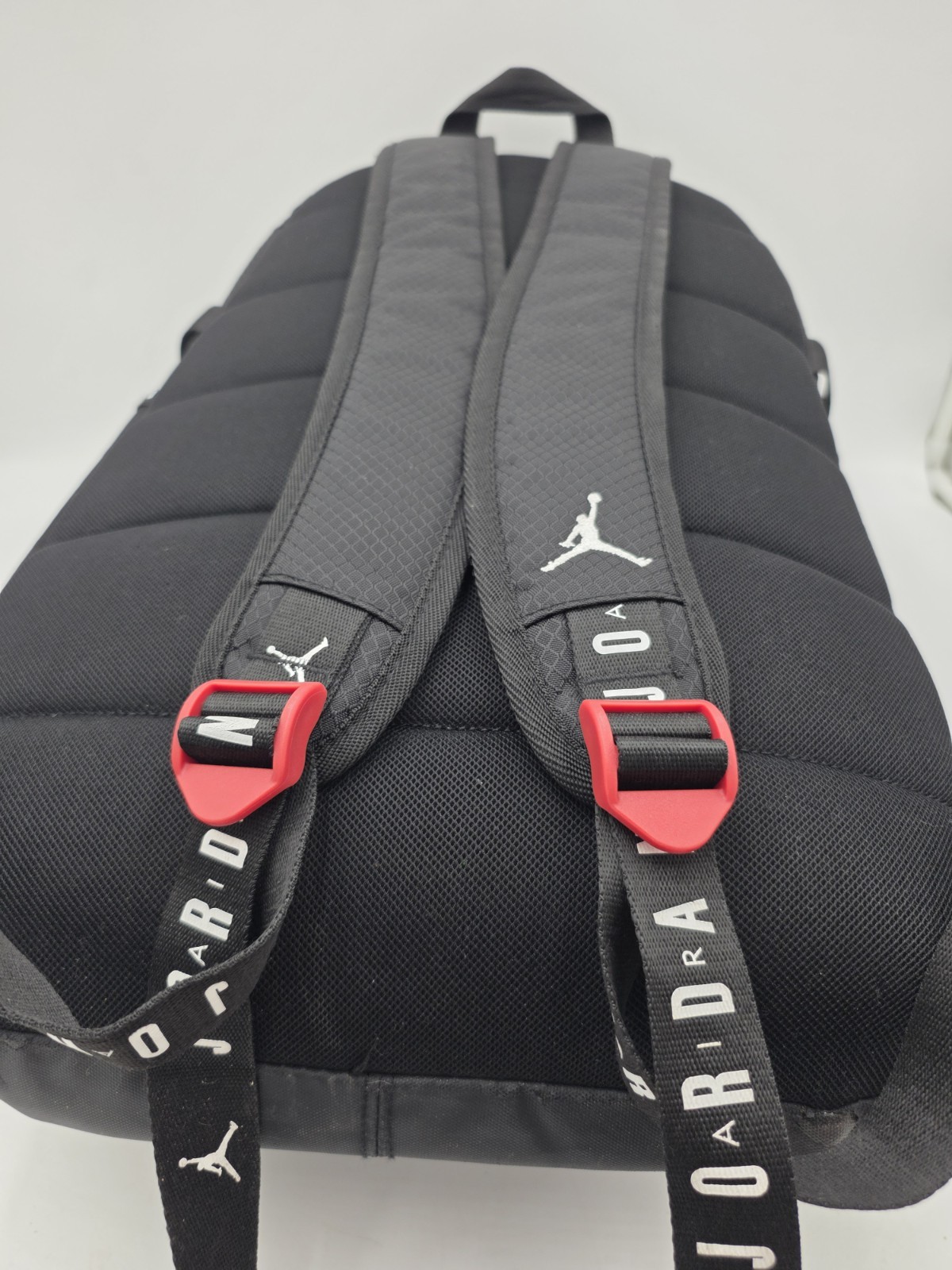 Nike Air Jordan Jumpman Diamond Backpack Large Black Red Book 9A0686-023